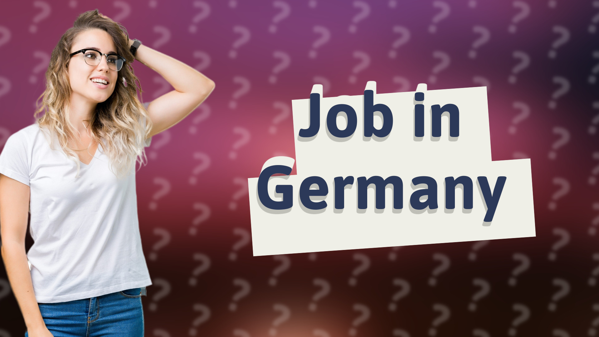 Job in Germany