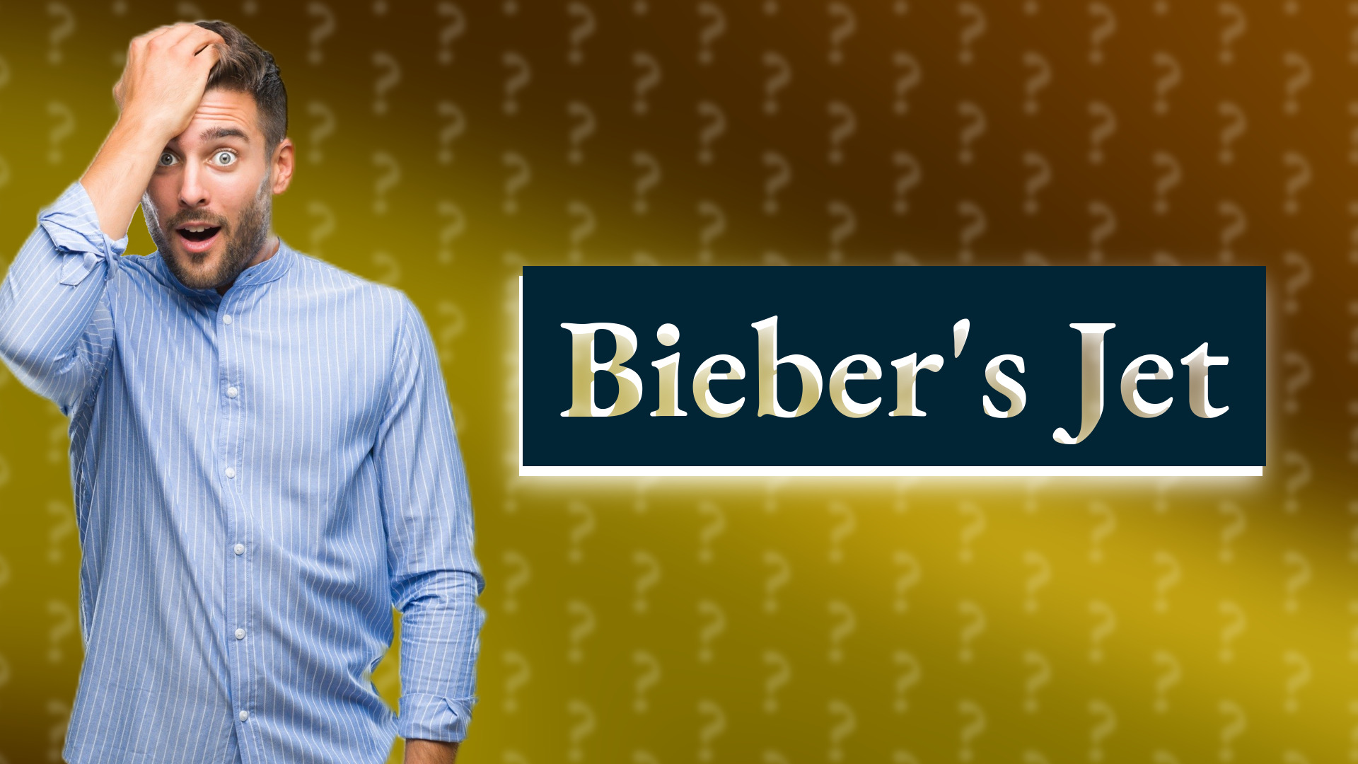 Bieber's Jet