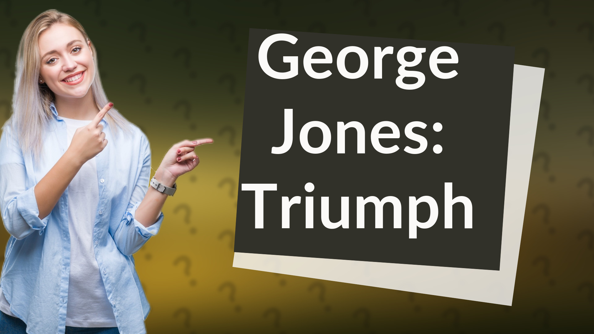 George Jones: Triumph
