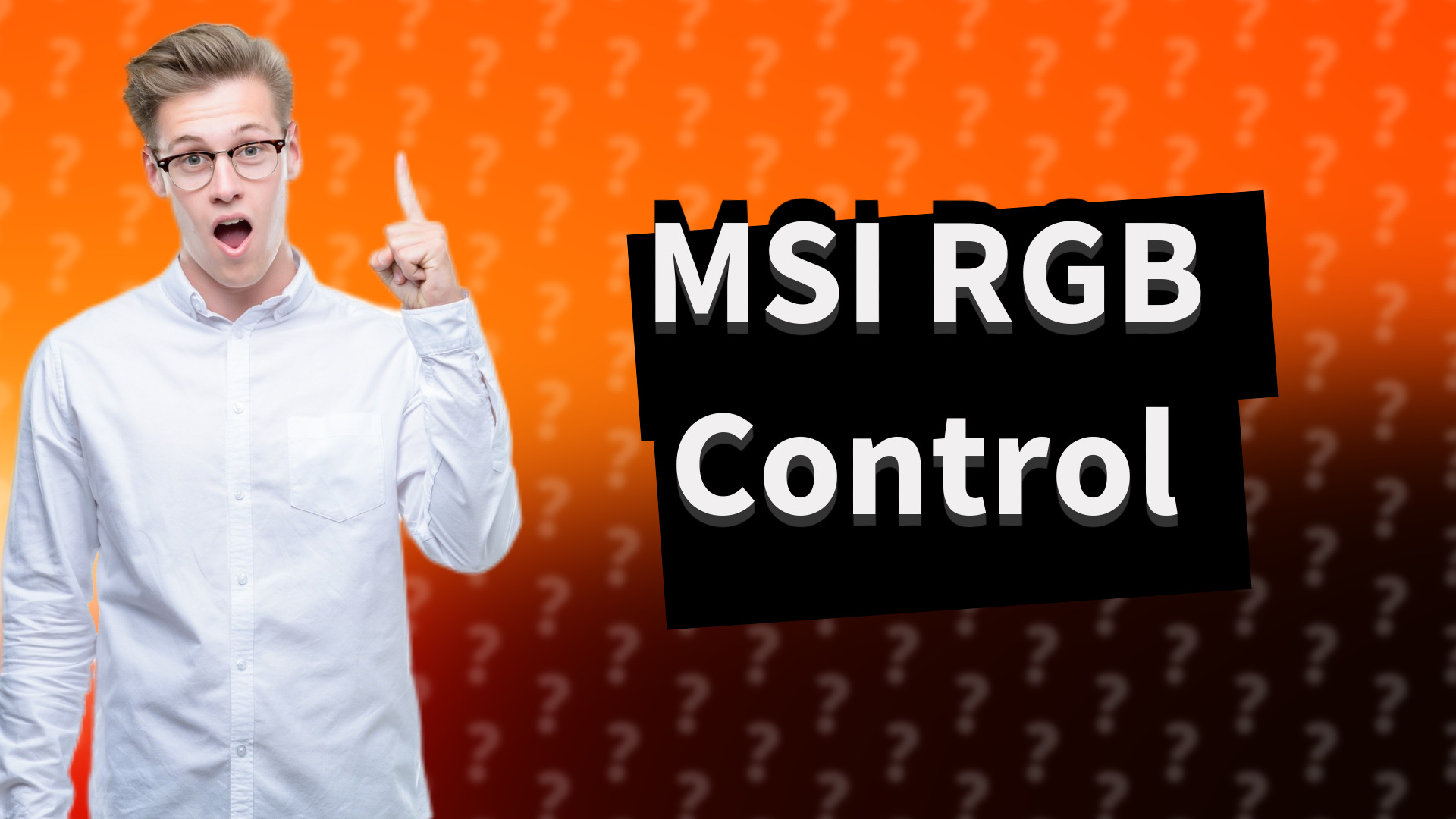 MSI RGB Control