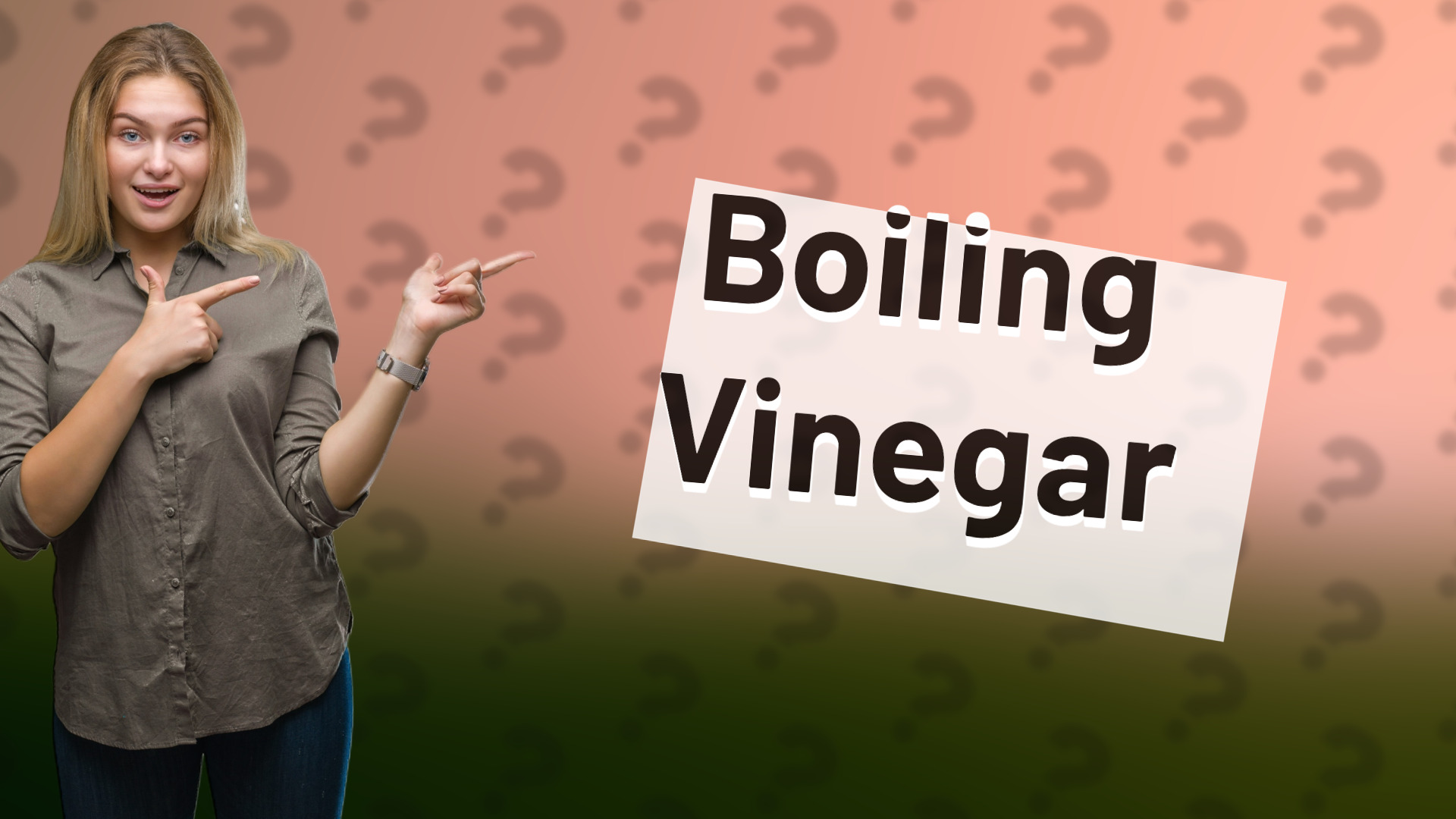 Boiling Vinegar