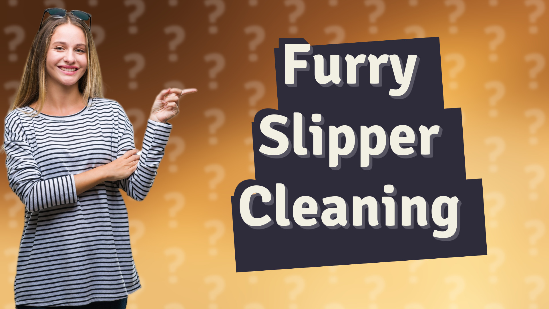 Furry Slipper Cleaning