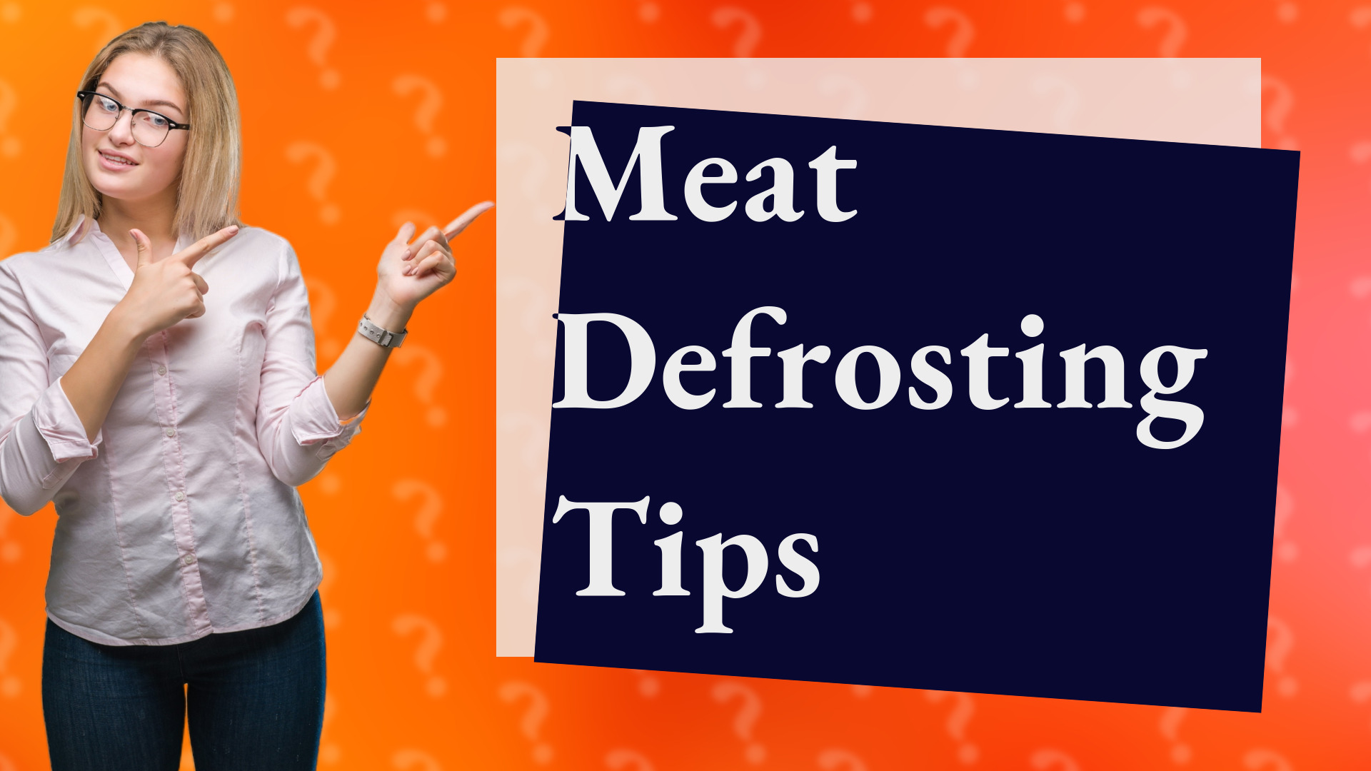 Meat Defrosting Tips