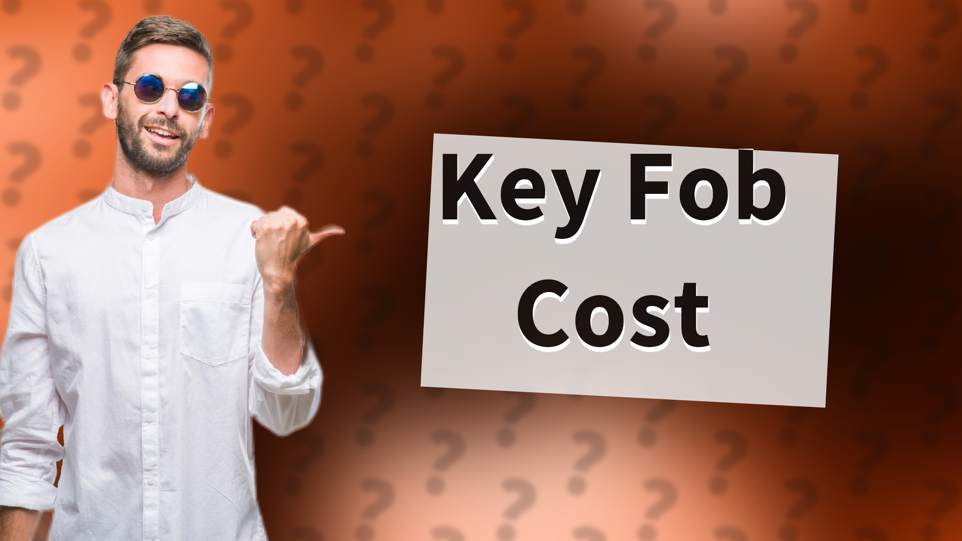 Key Fob Cost