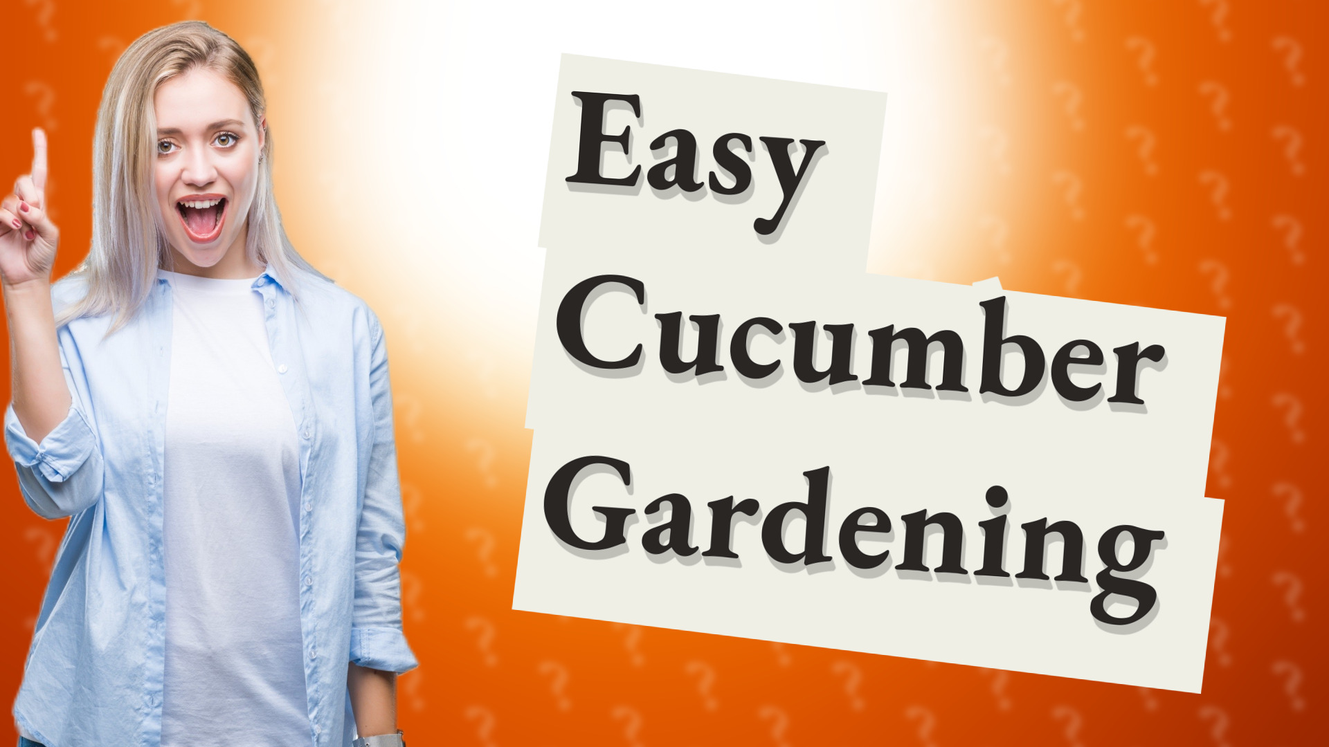 Easy Cucumber Gardening