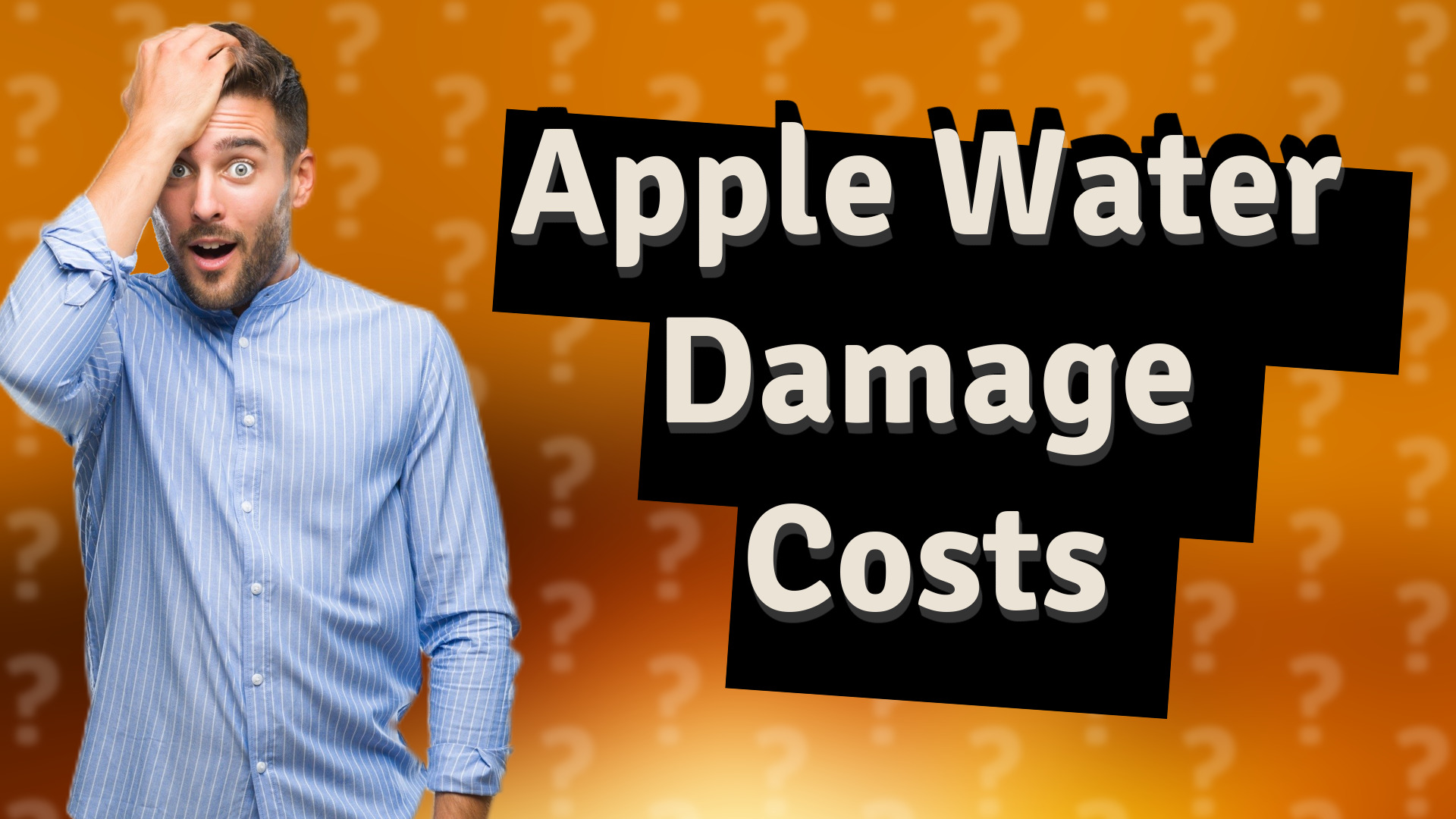 Apple Water Damage Costs