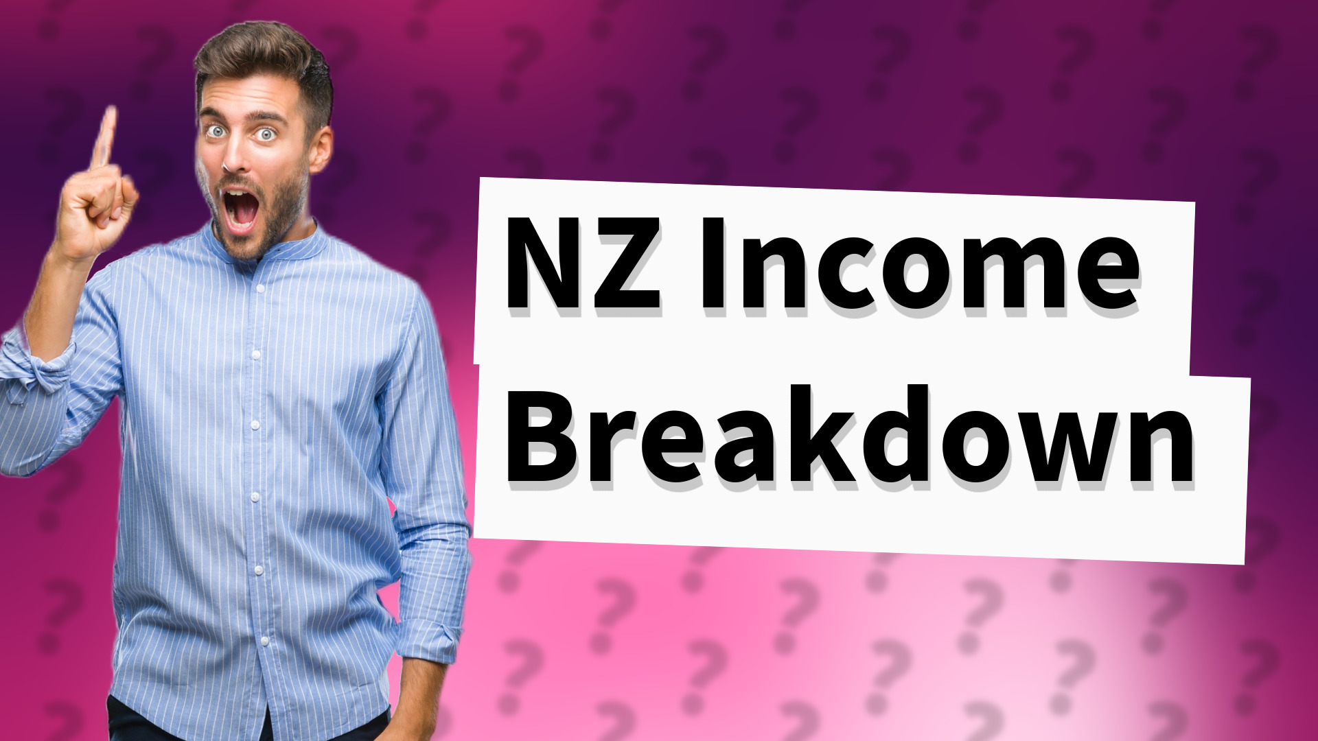 NZ Income Breakdown