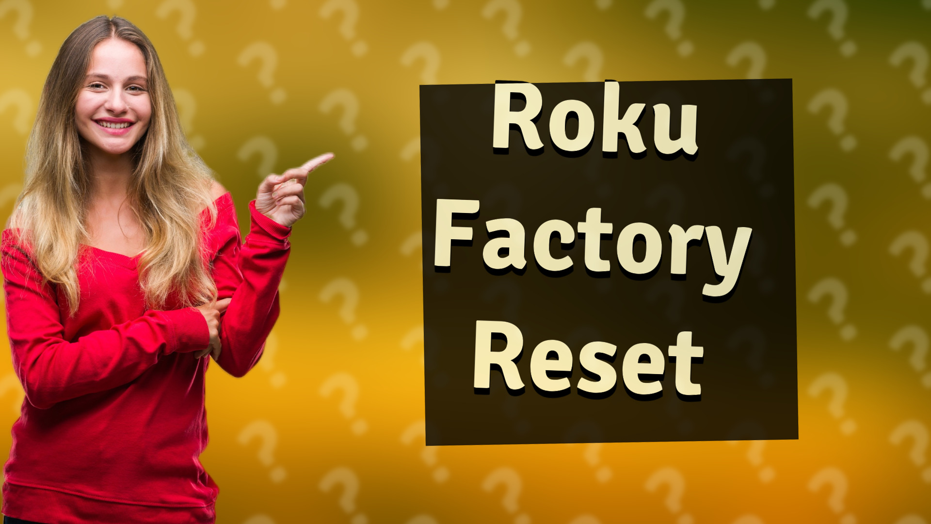 Roku Factory Reset