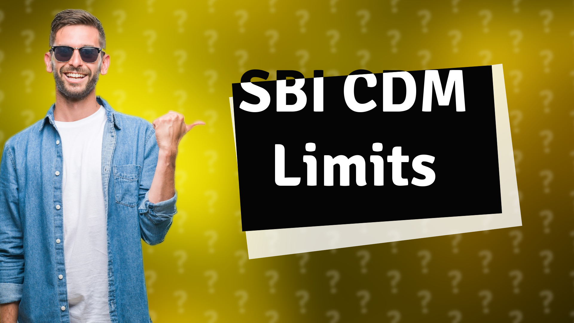 SBI CDM Limits