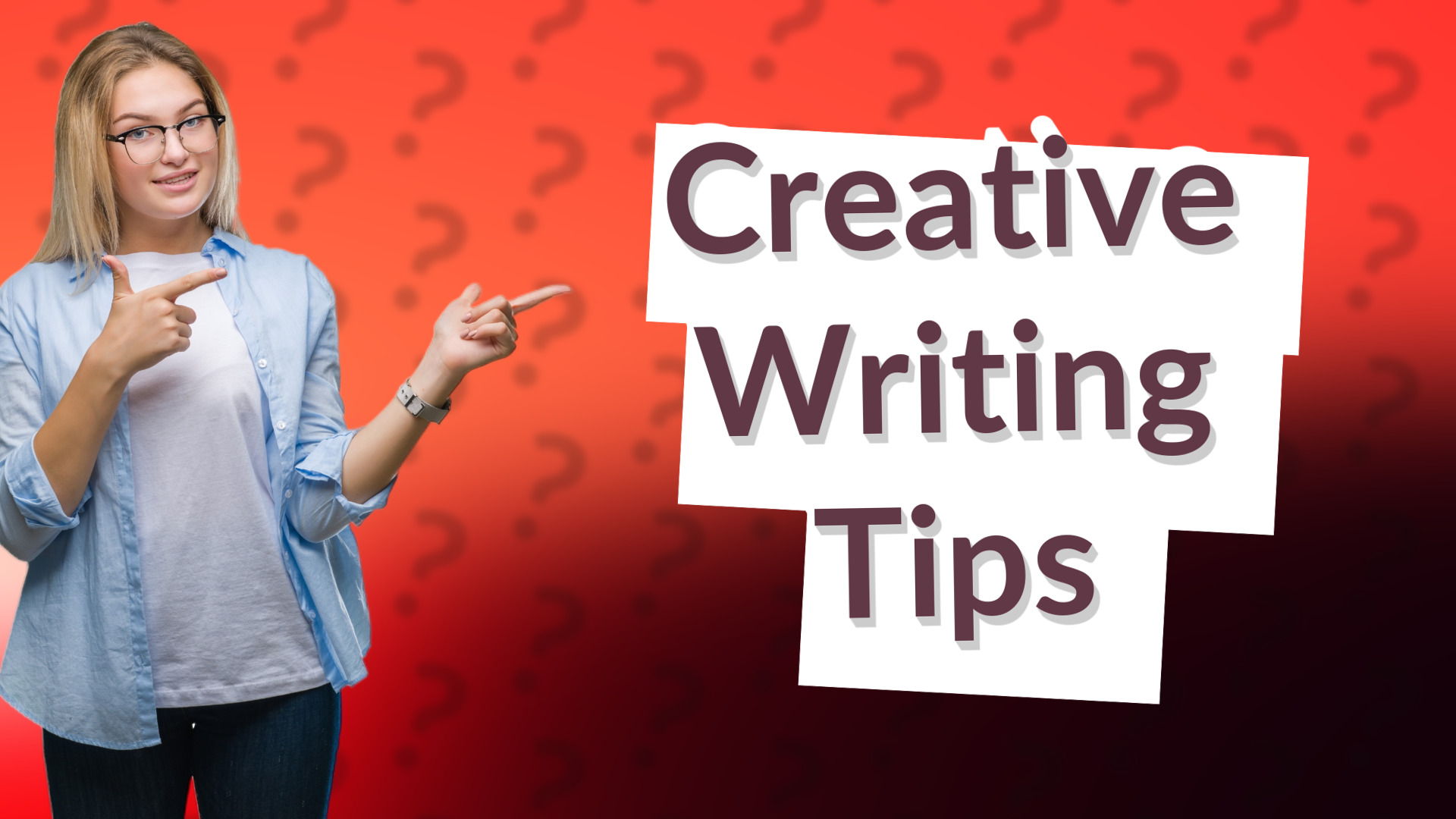 Creative Writing Tips