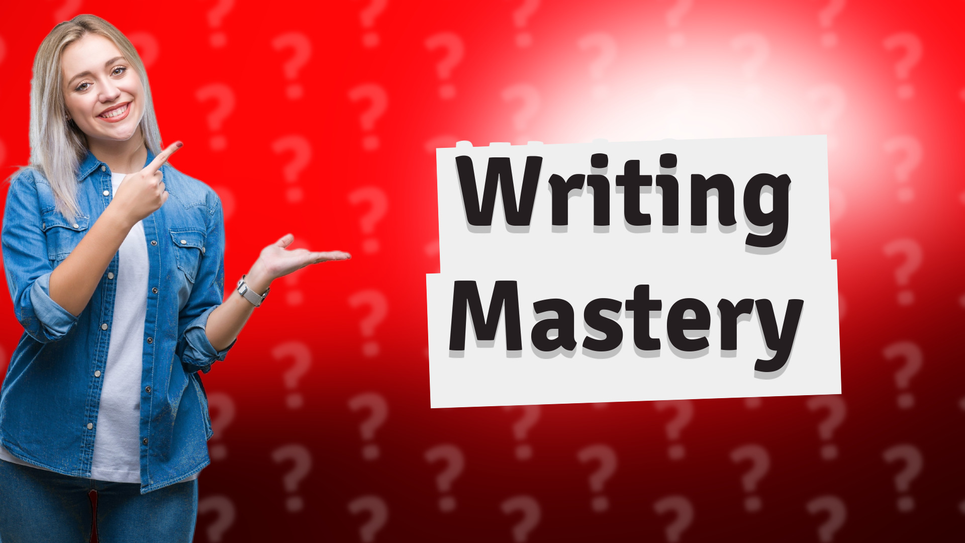 Writing Mastery