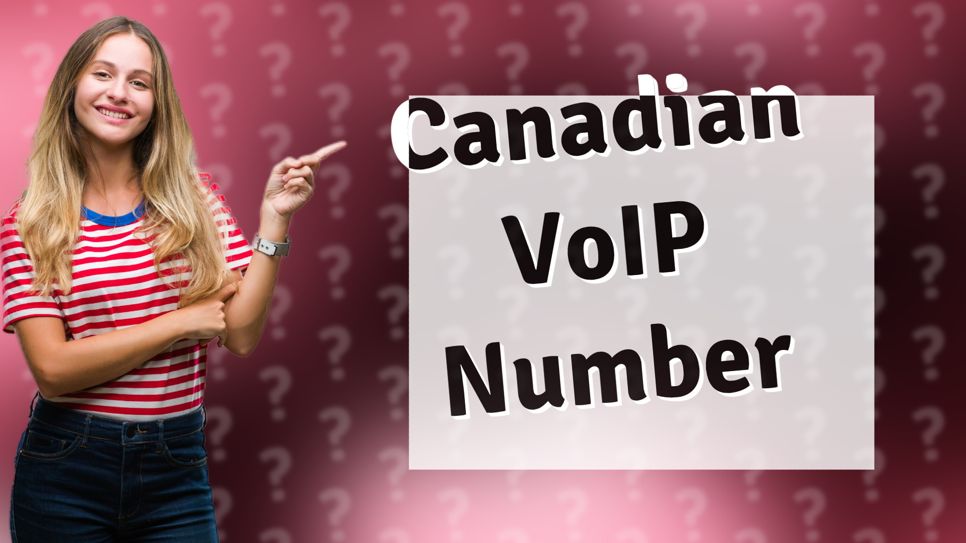 Canadian VoIP Number