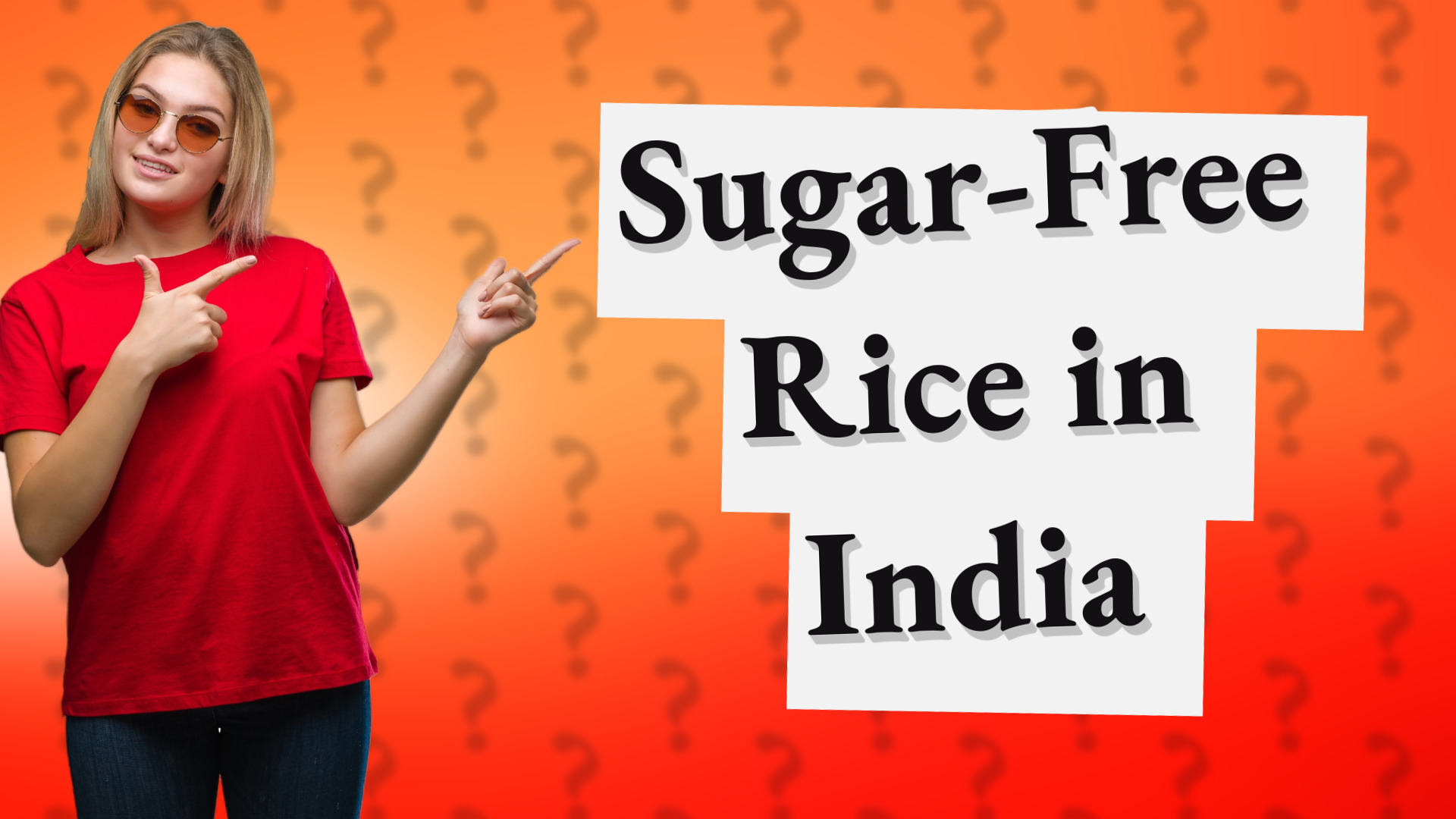 Sugar-Free Rice in India