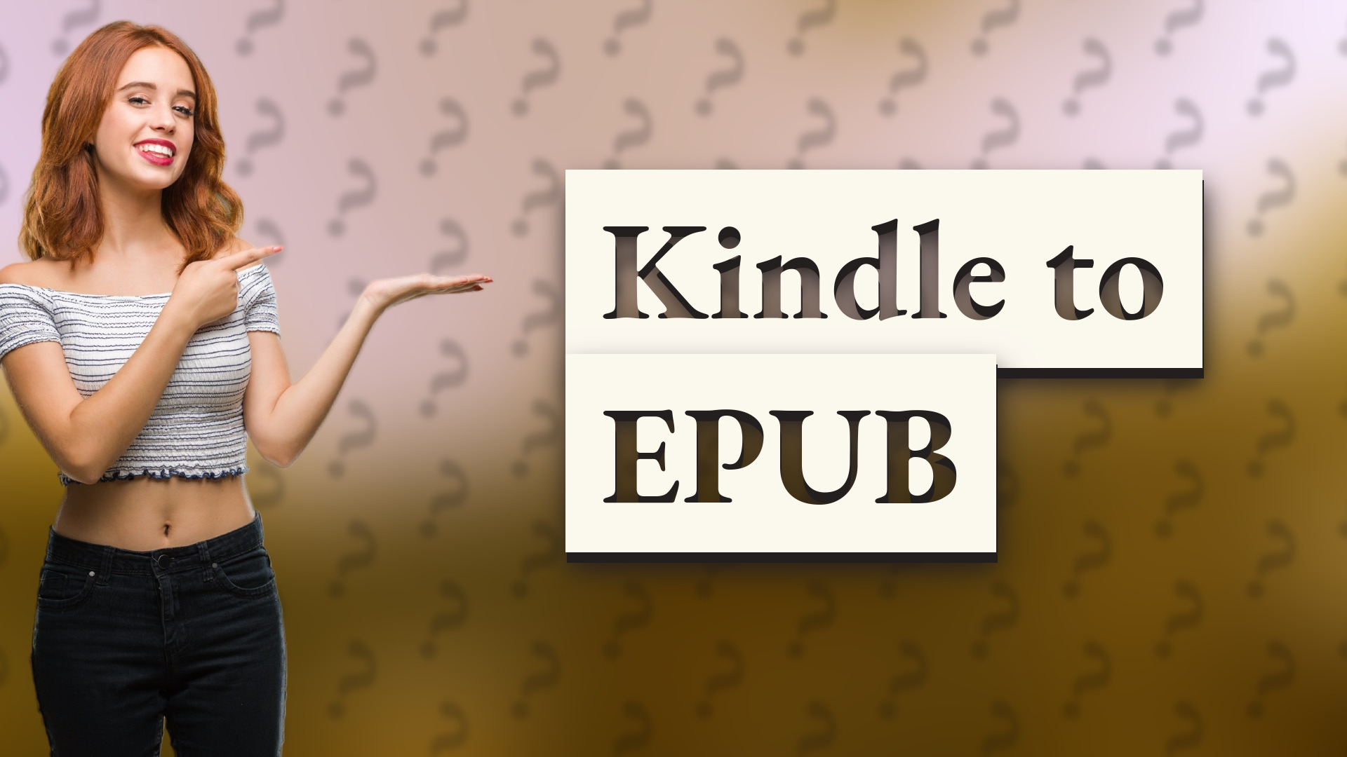 Kindle to EPUB