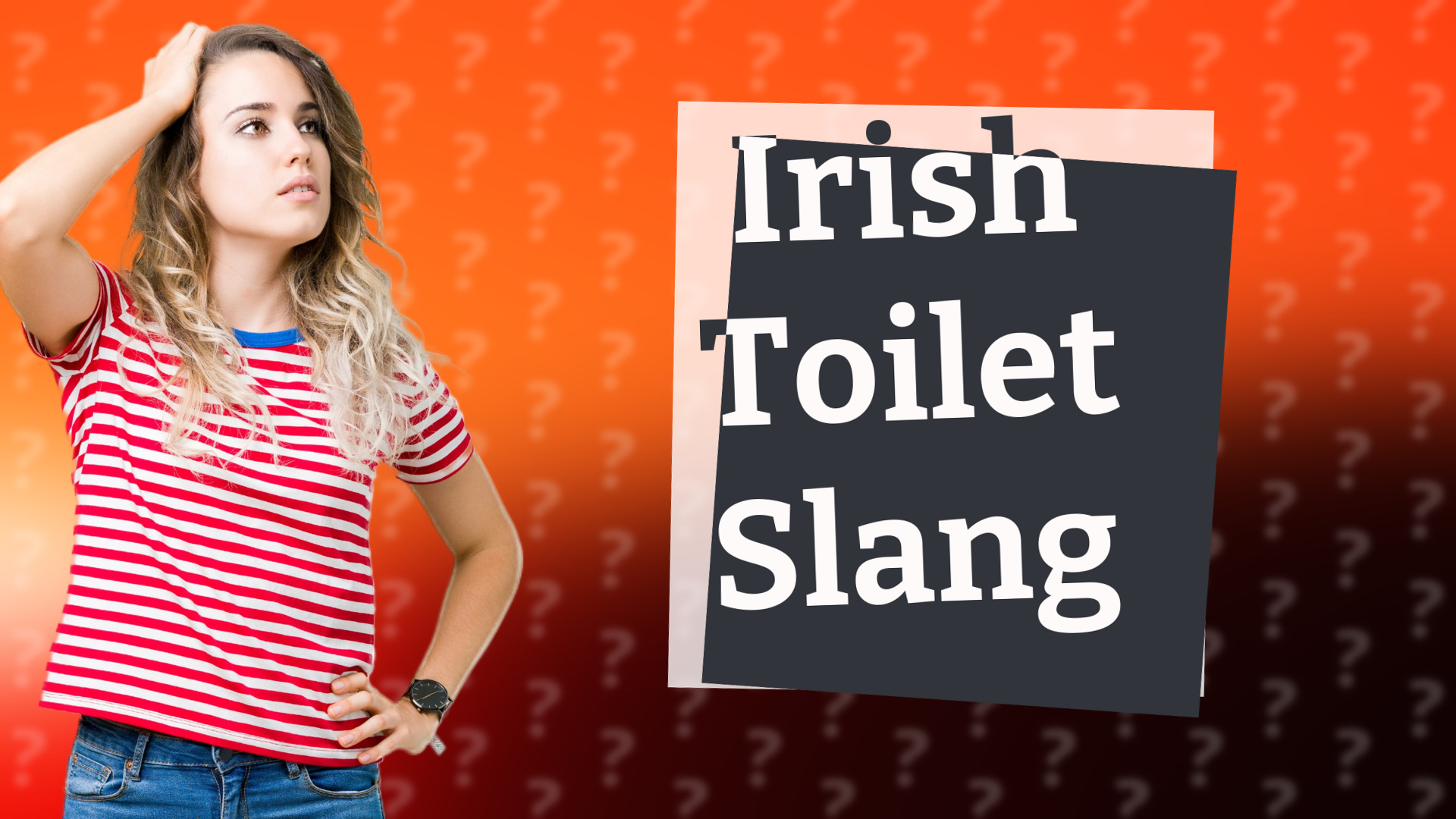 Irish Toilet Slang