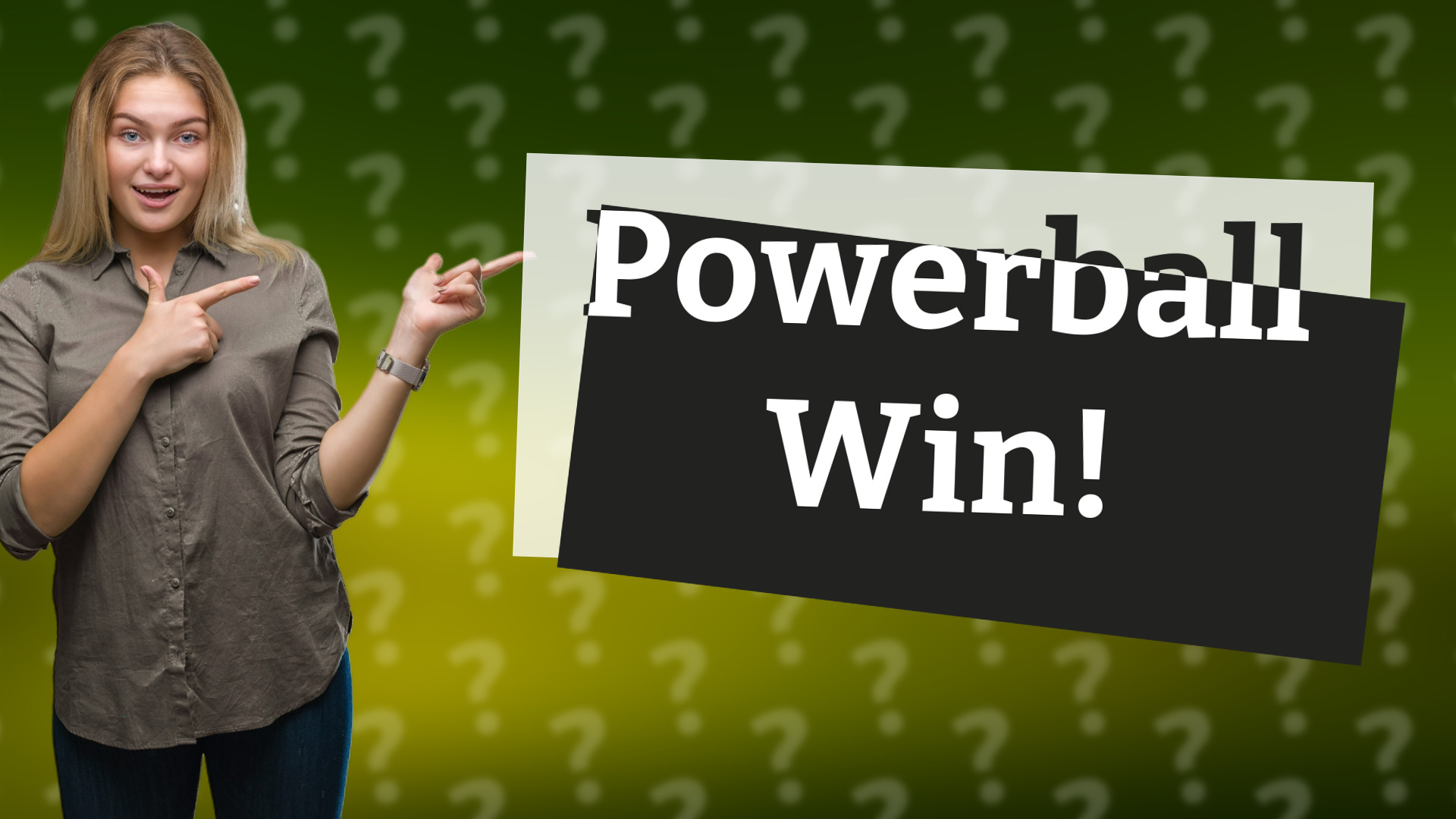 Powerball Win!