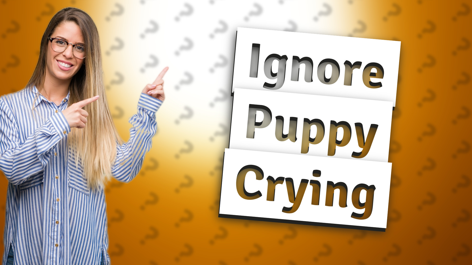 Ignore Puppy Crying