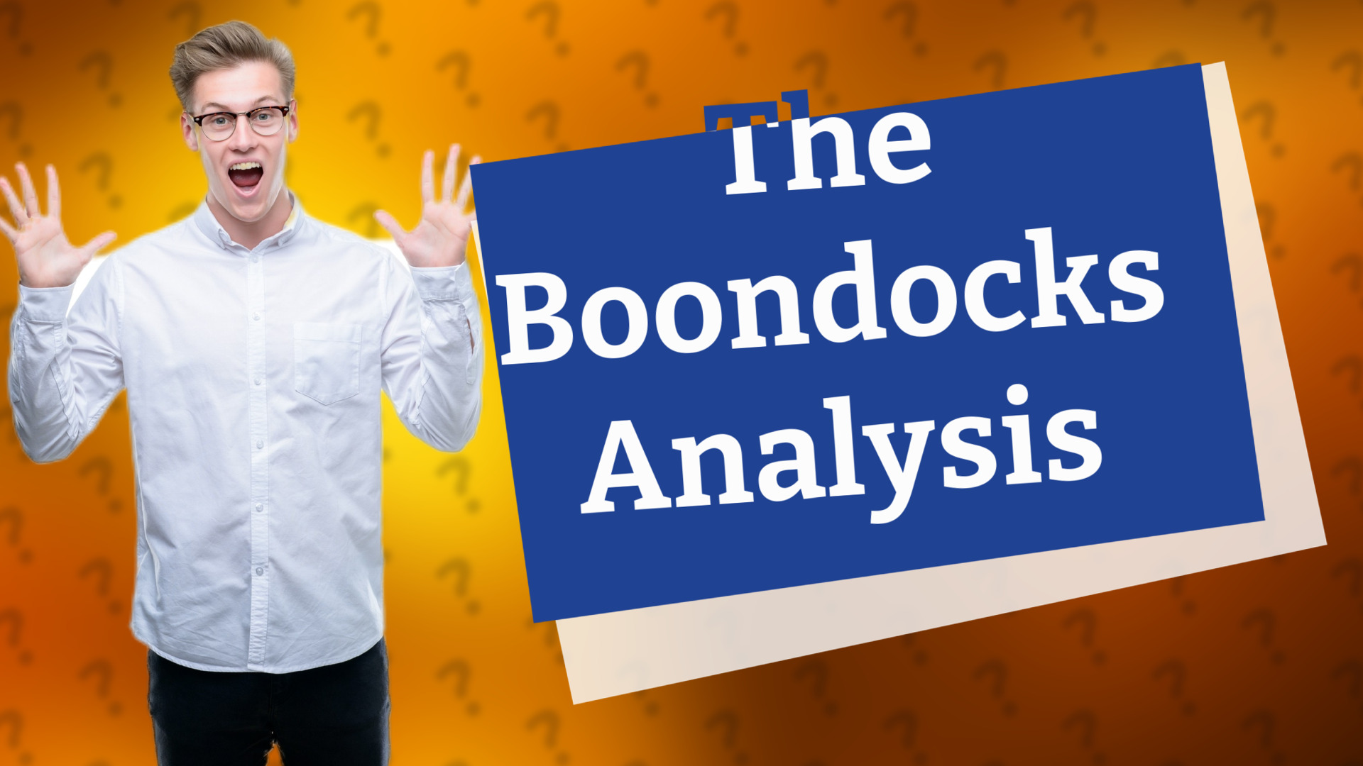 The Boondocks Analysis