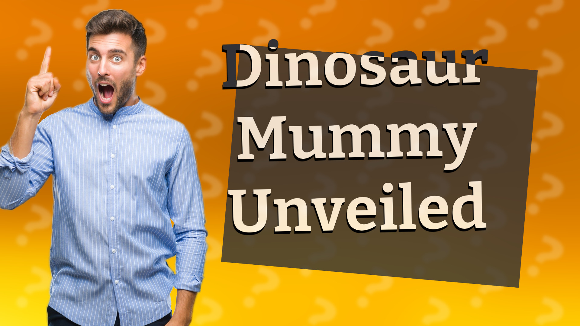 Dinosaur Mummy Unveiled