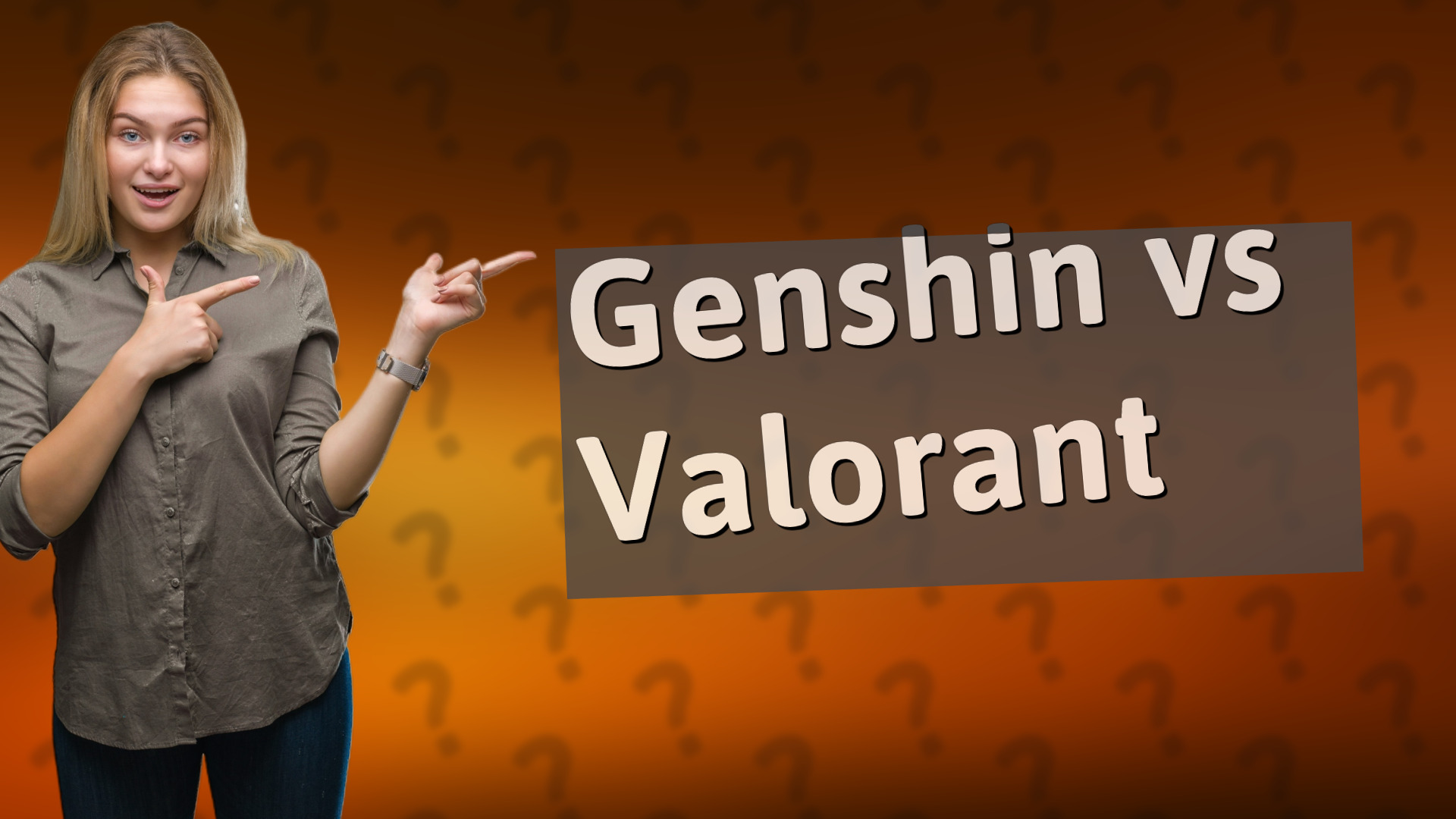Genshin vs Valorant