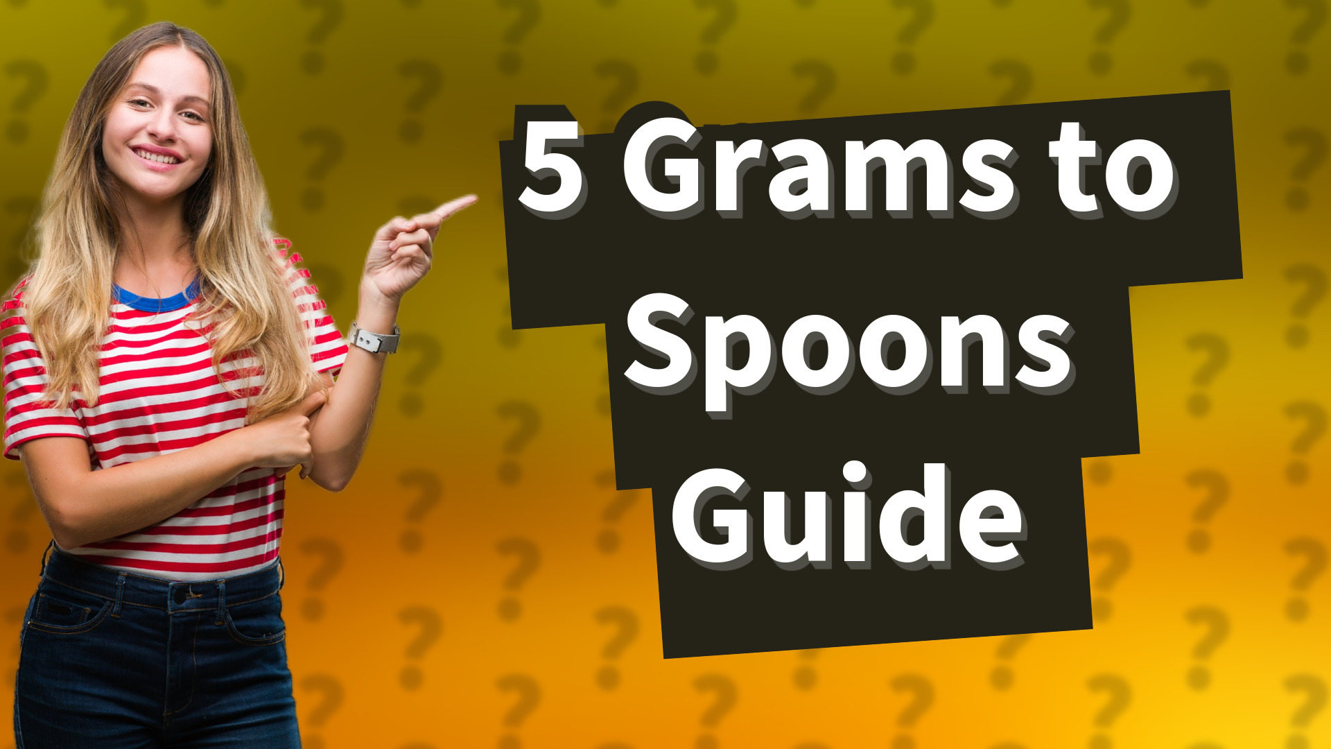 5 Grams to Spoons Guide