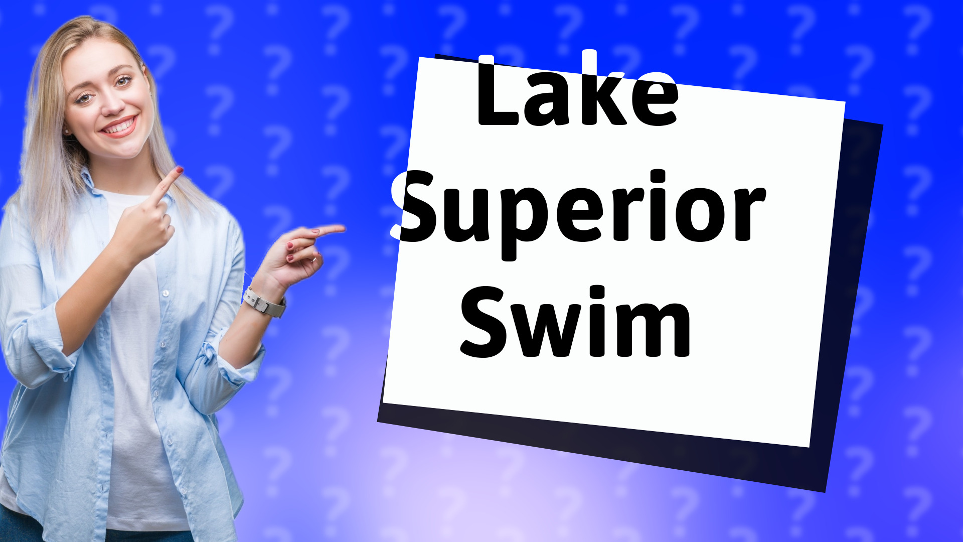 Lake Superior Swim