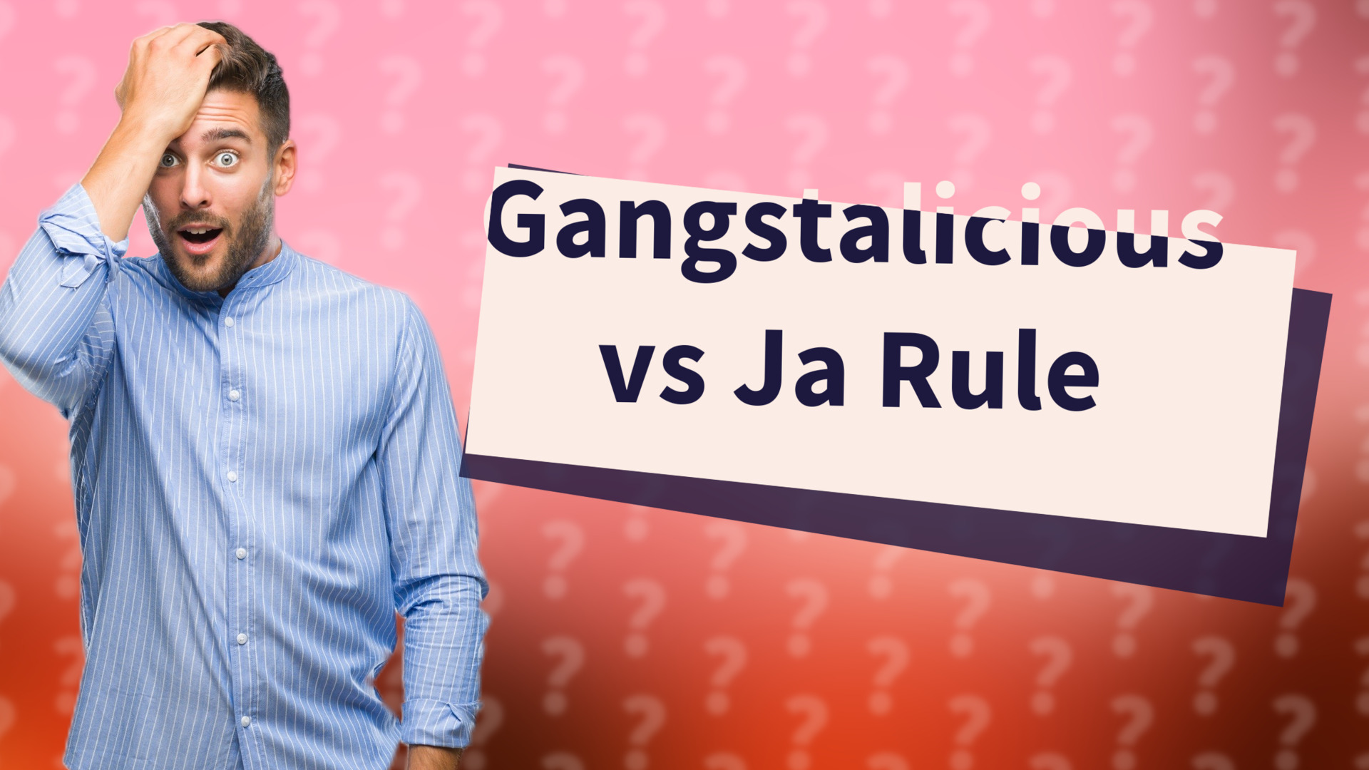 Gangstalicious vs Ja Rule