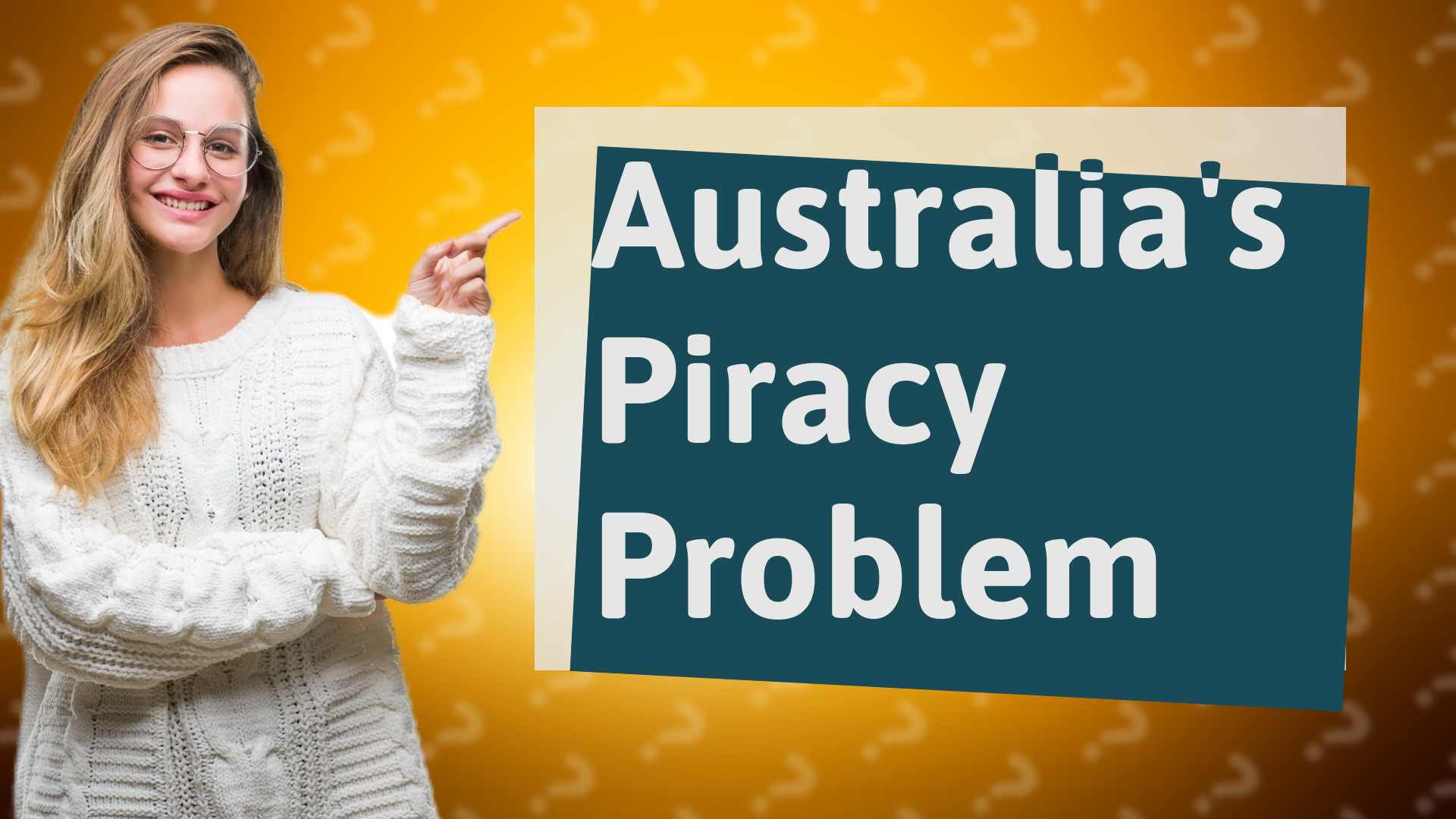Australia's Piracy Problem