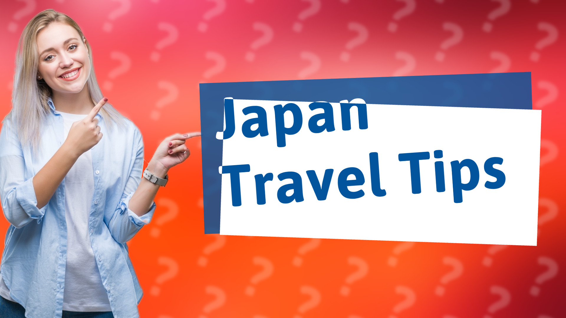 Japan Travel Tips