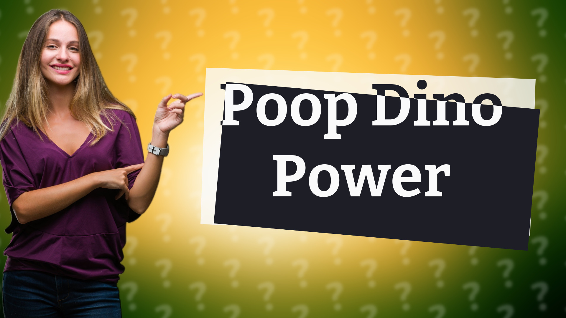 Poop Dino Power