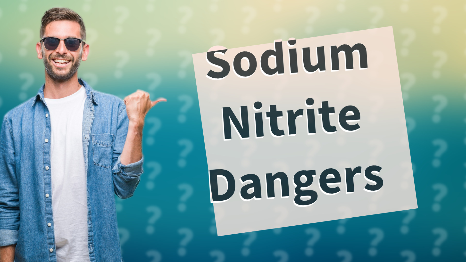 Sodium Nitrite Dangers