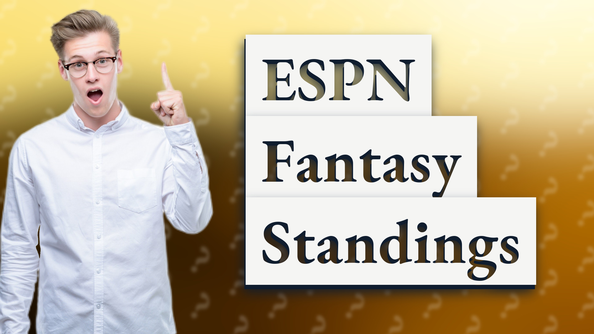 ESPN Fantasy Standings