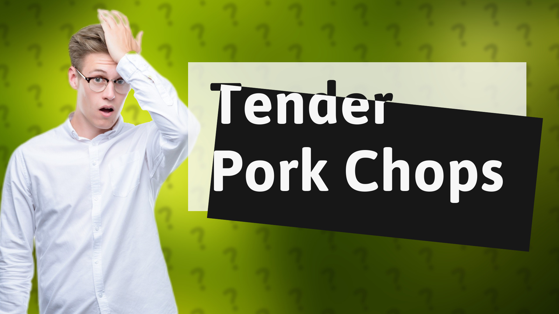 Tender Pork Chops
