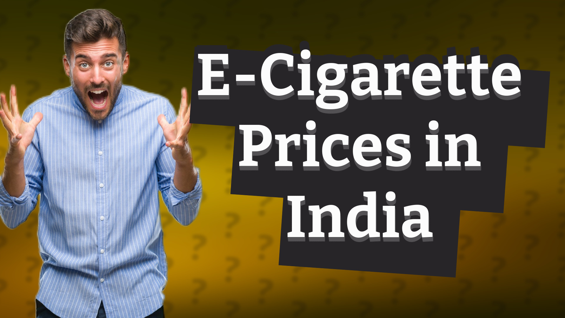 E-Cigarette Prices in India