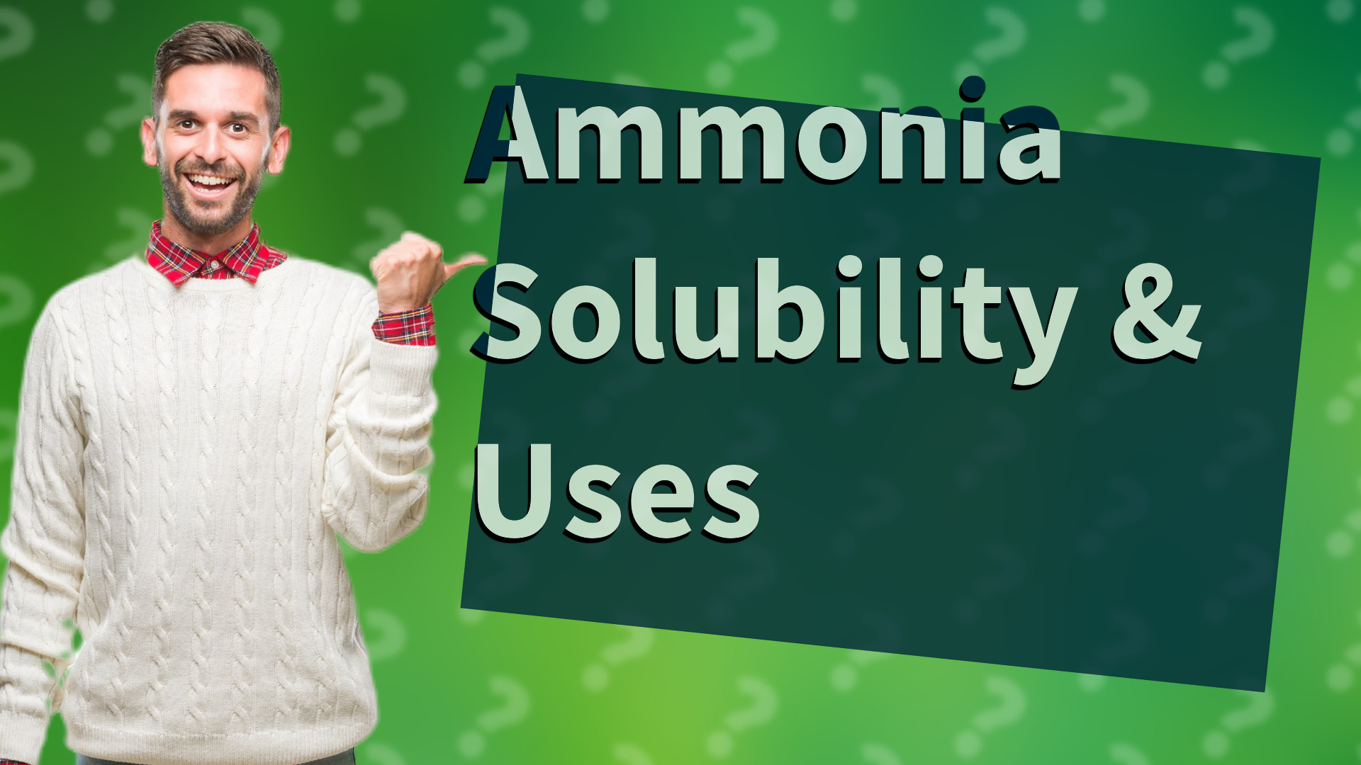 Ammonia Solubility & Uses