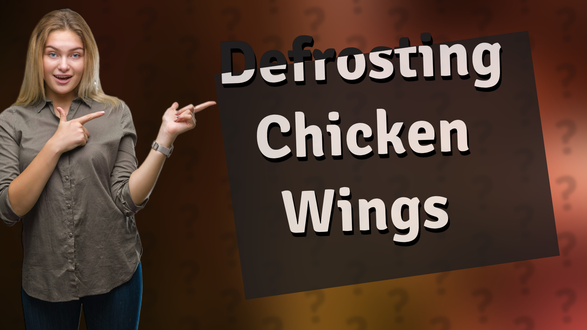 Defrosting Chicken Wings