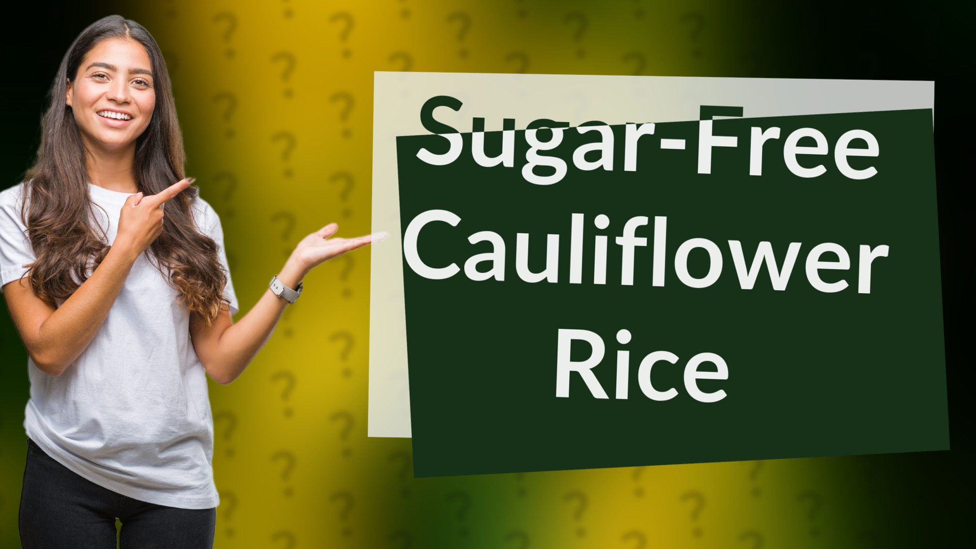 Sugar-Free Cauliflower Rice