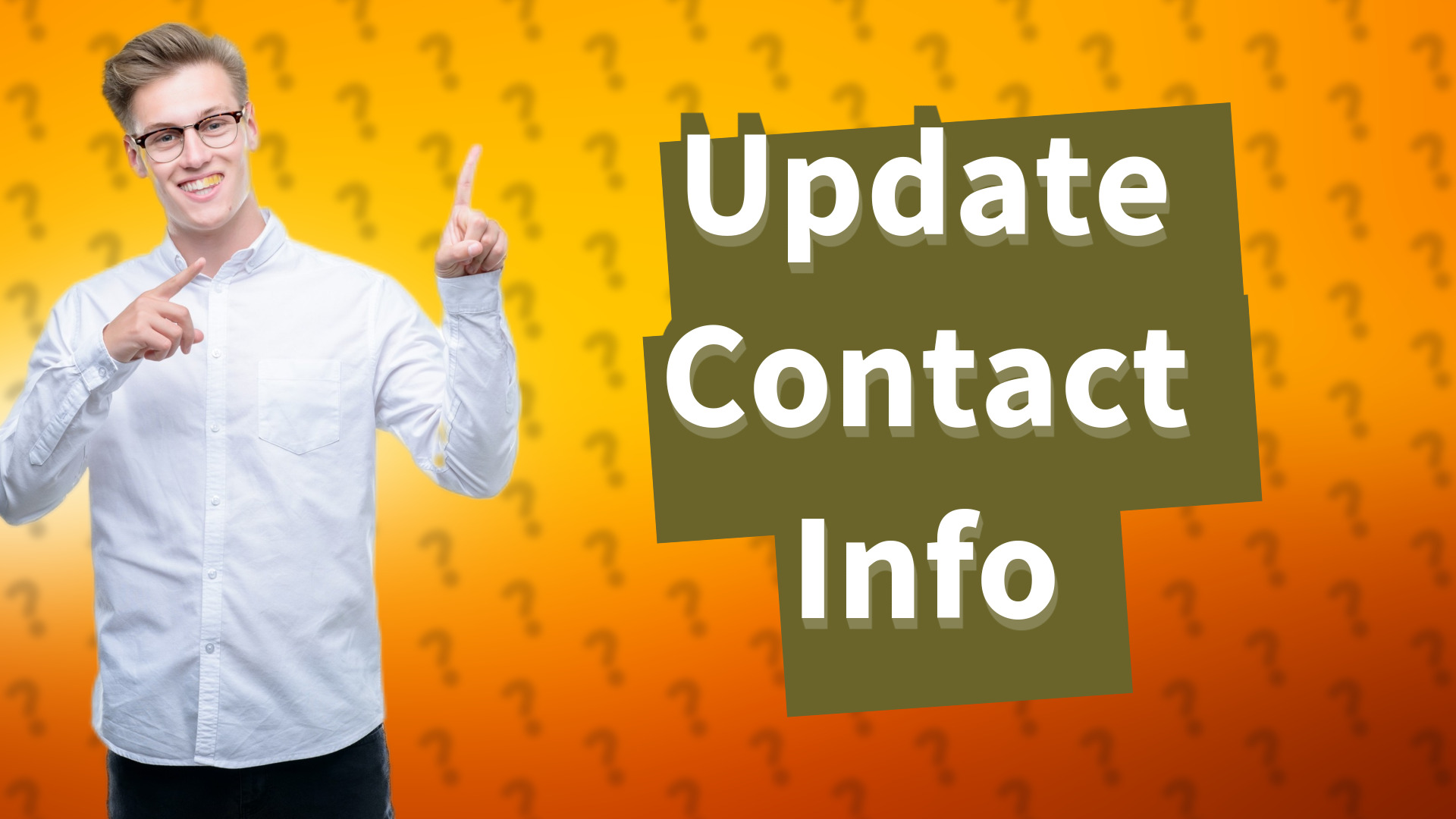 Update Contact Info