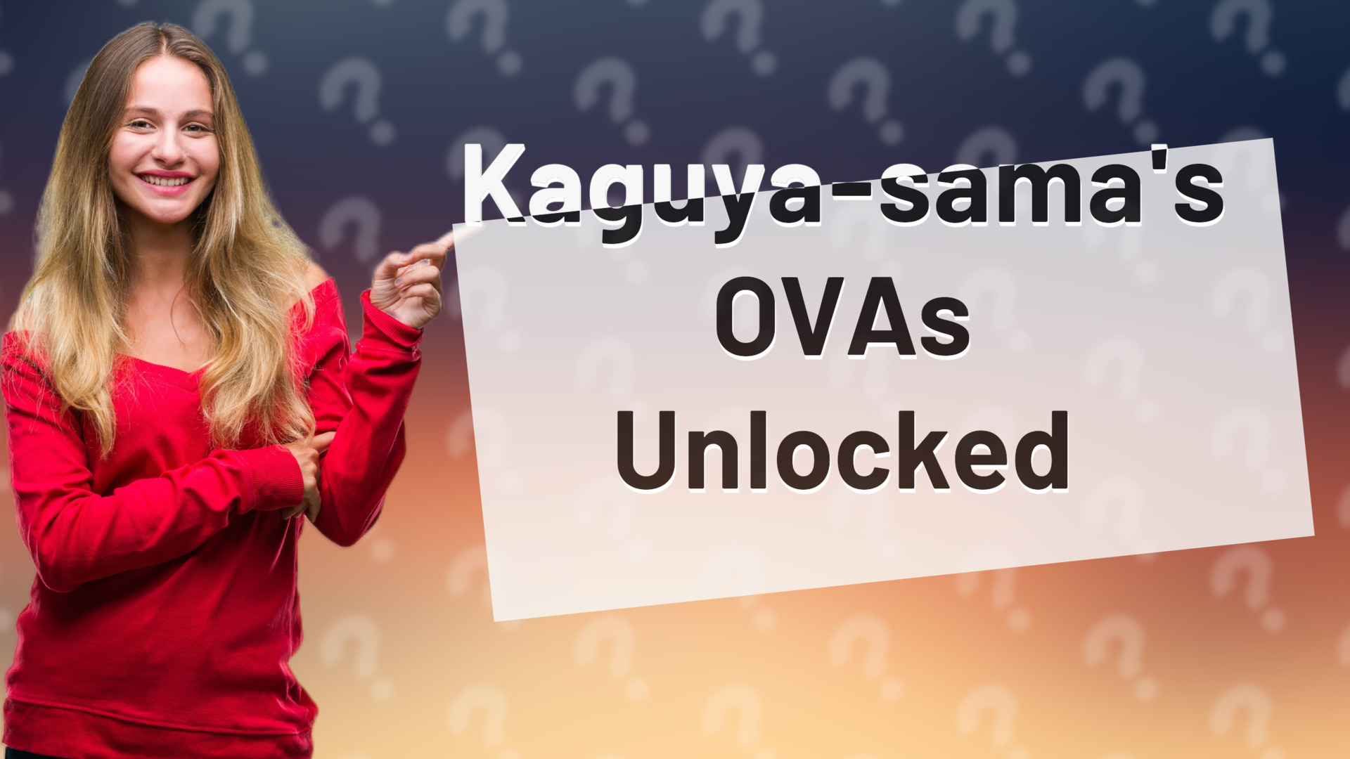 Kaguya-sama's OVAs Unlocked