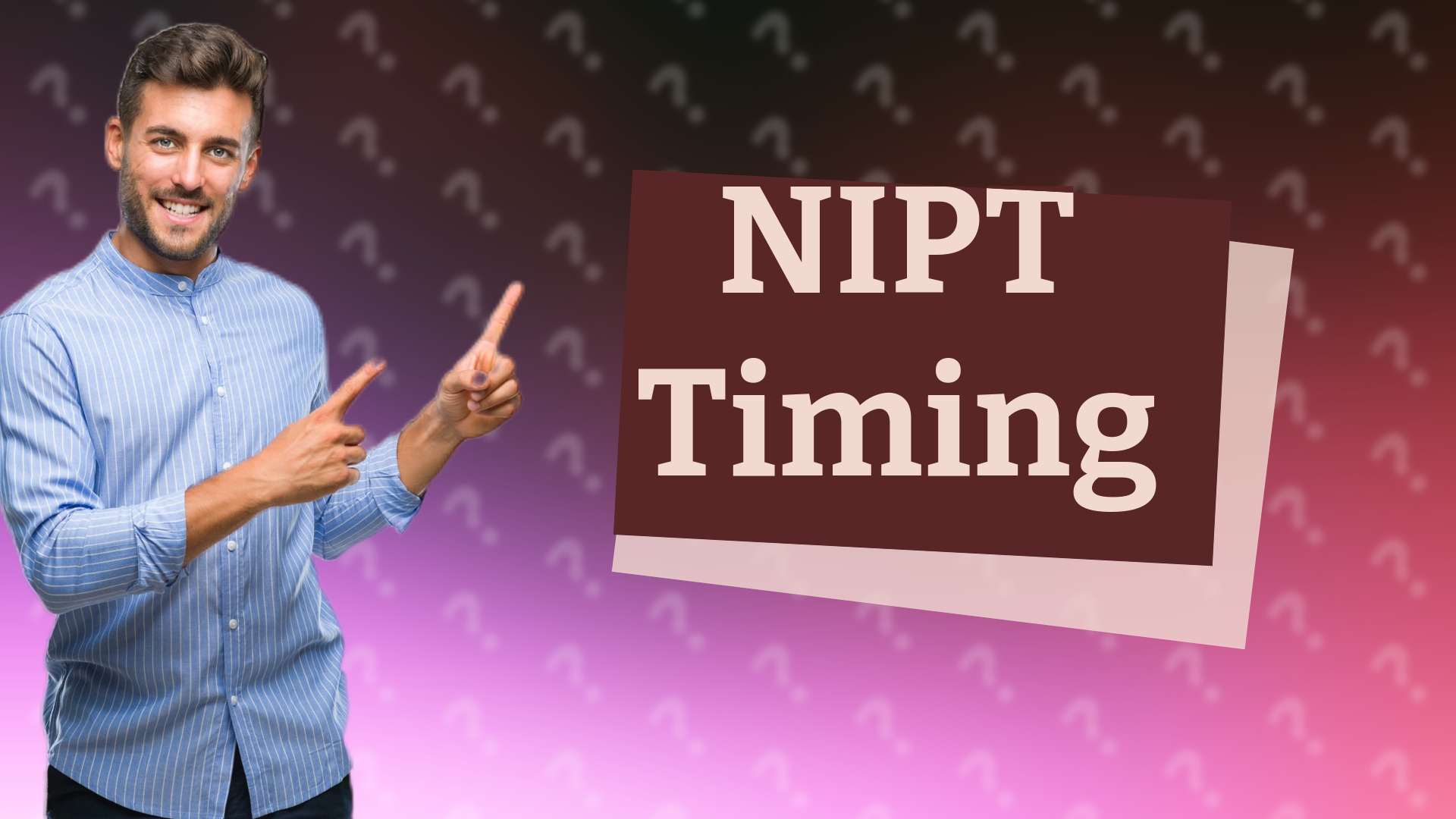 NIPT Timing