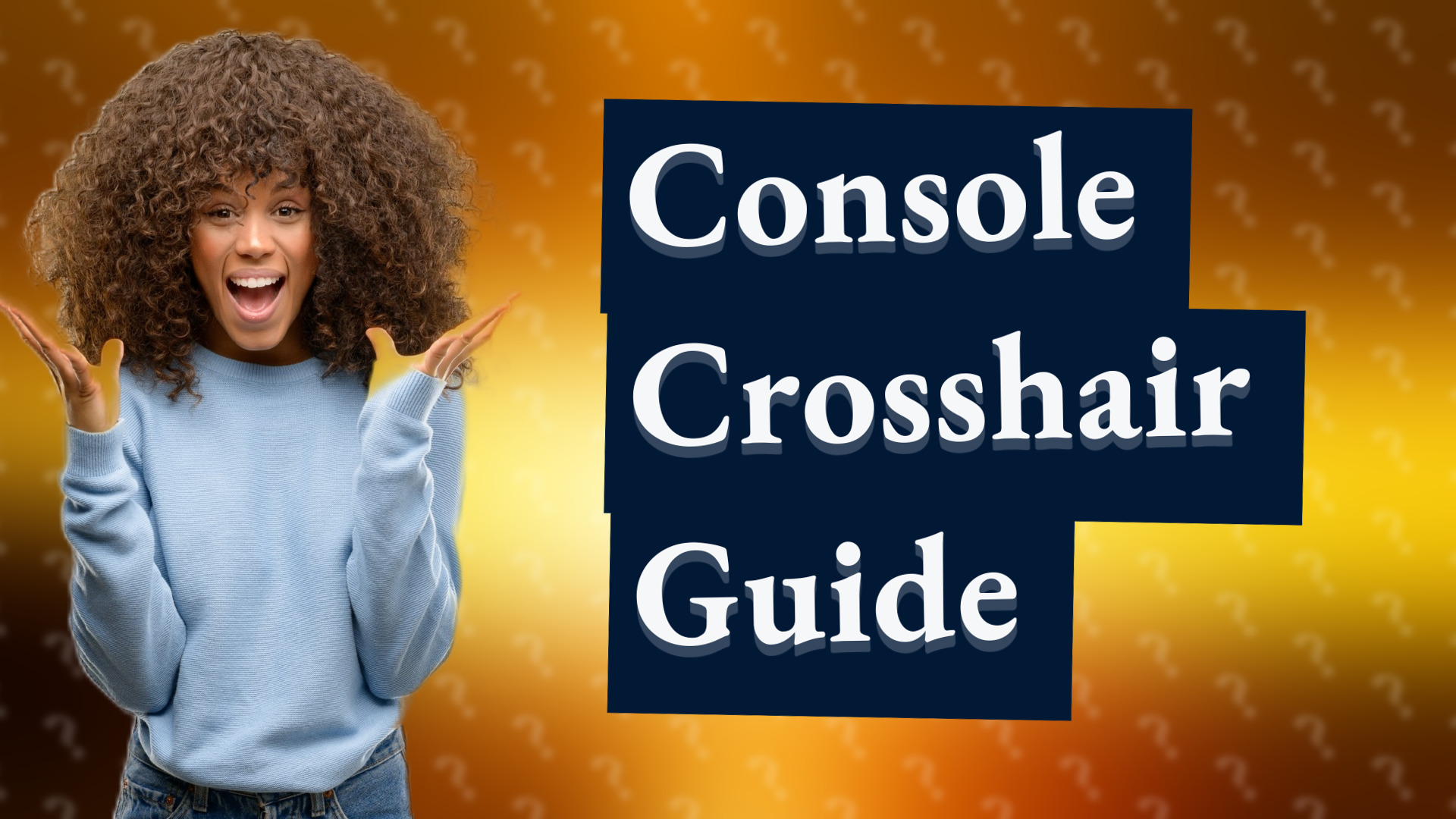 Console Crosshair Guide
