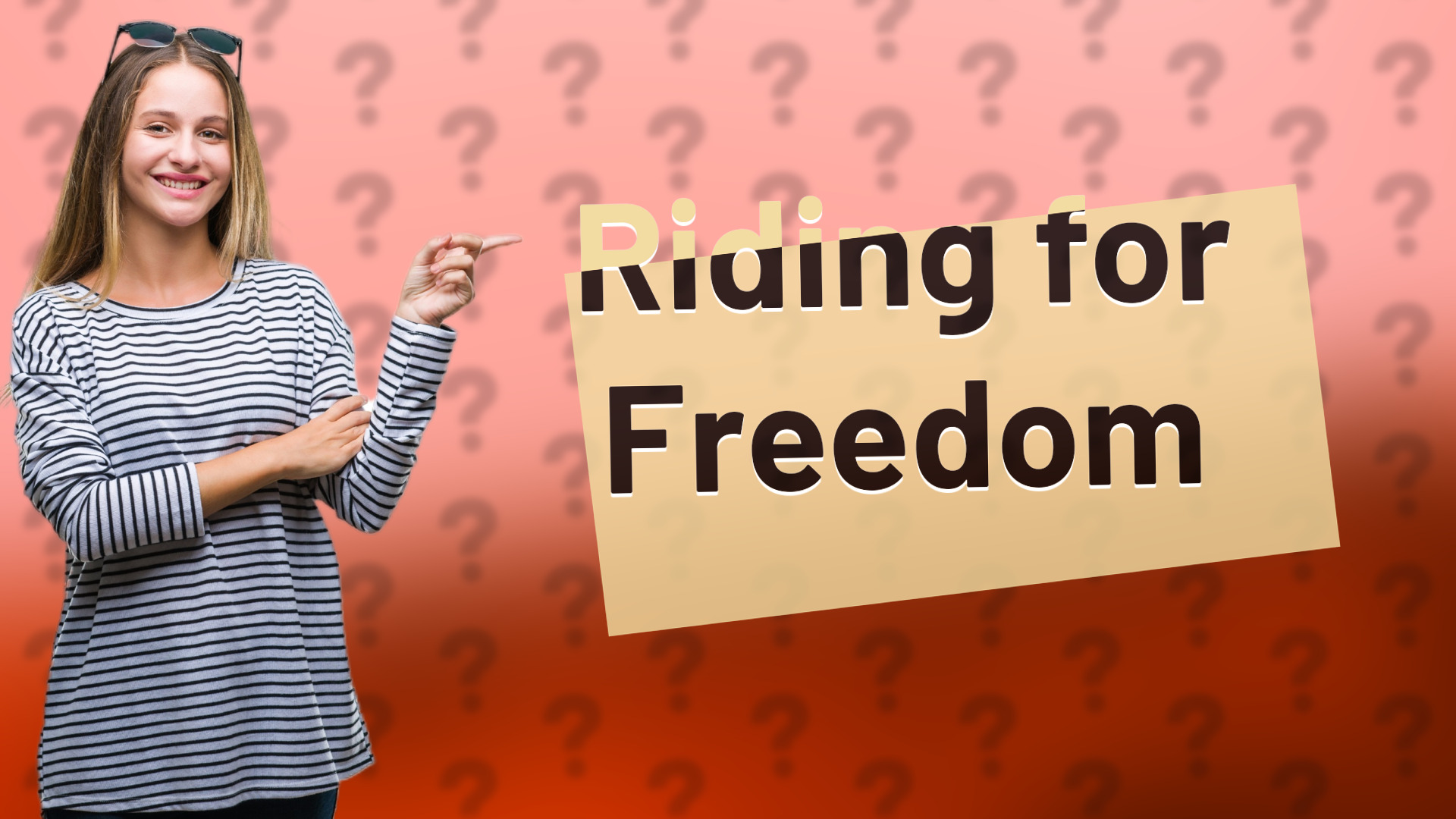 Riding for Freedom