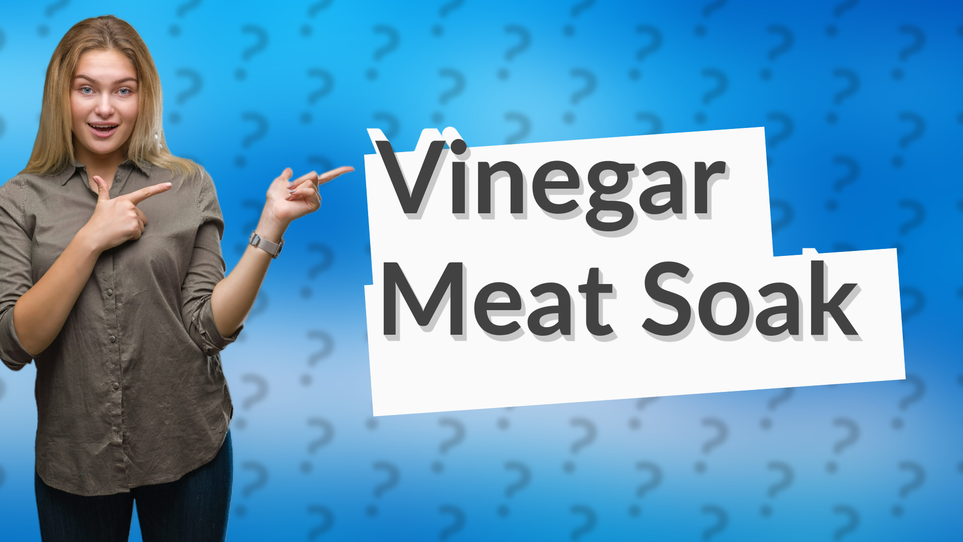 Vinegar Meat Soak