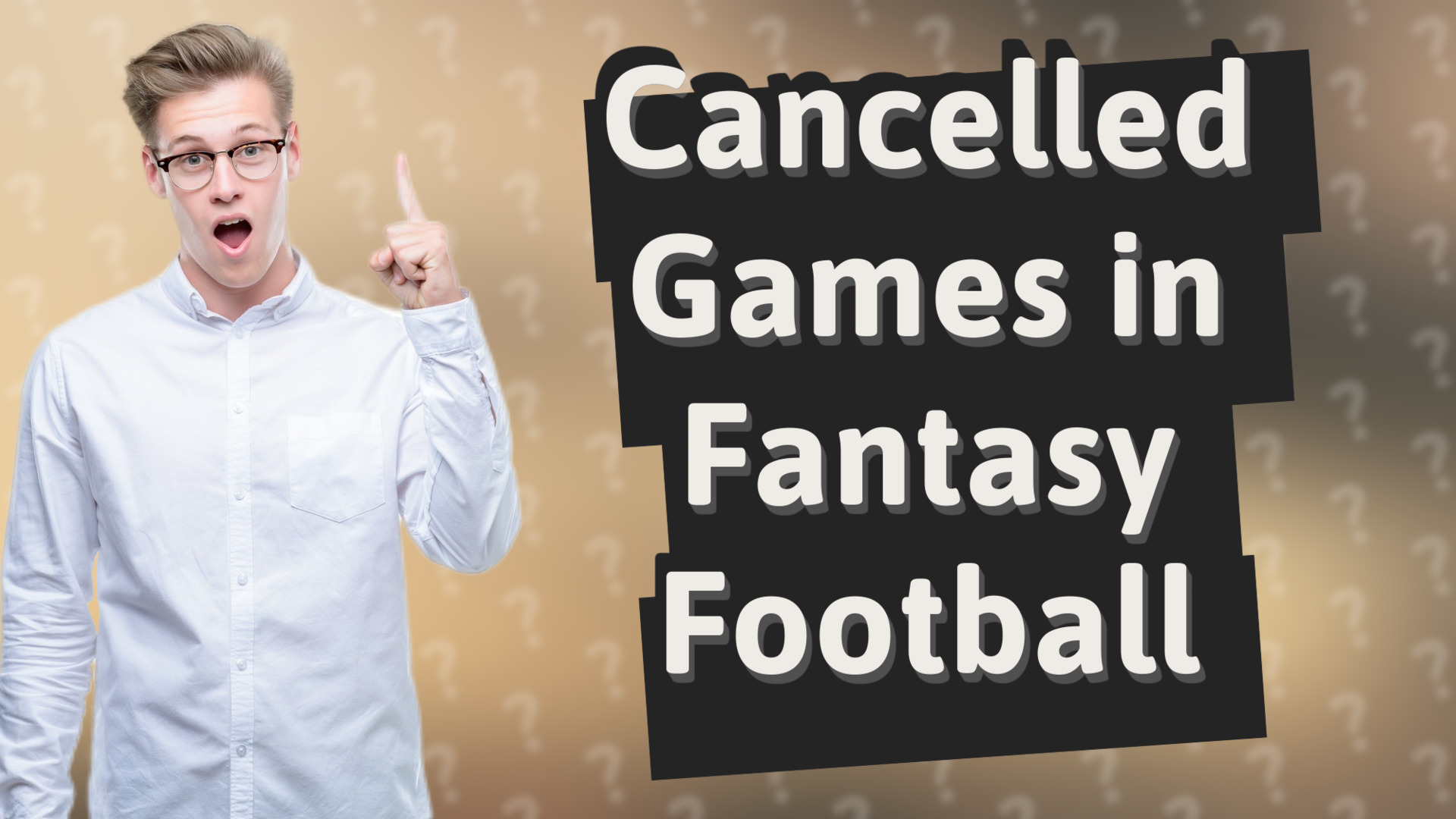 Cancelled Games in Fantasy Football