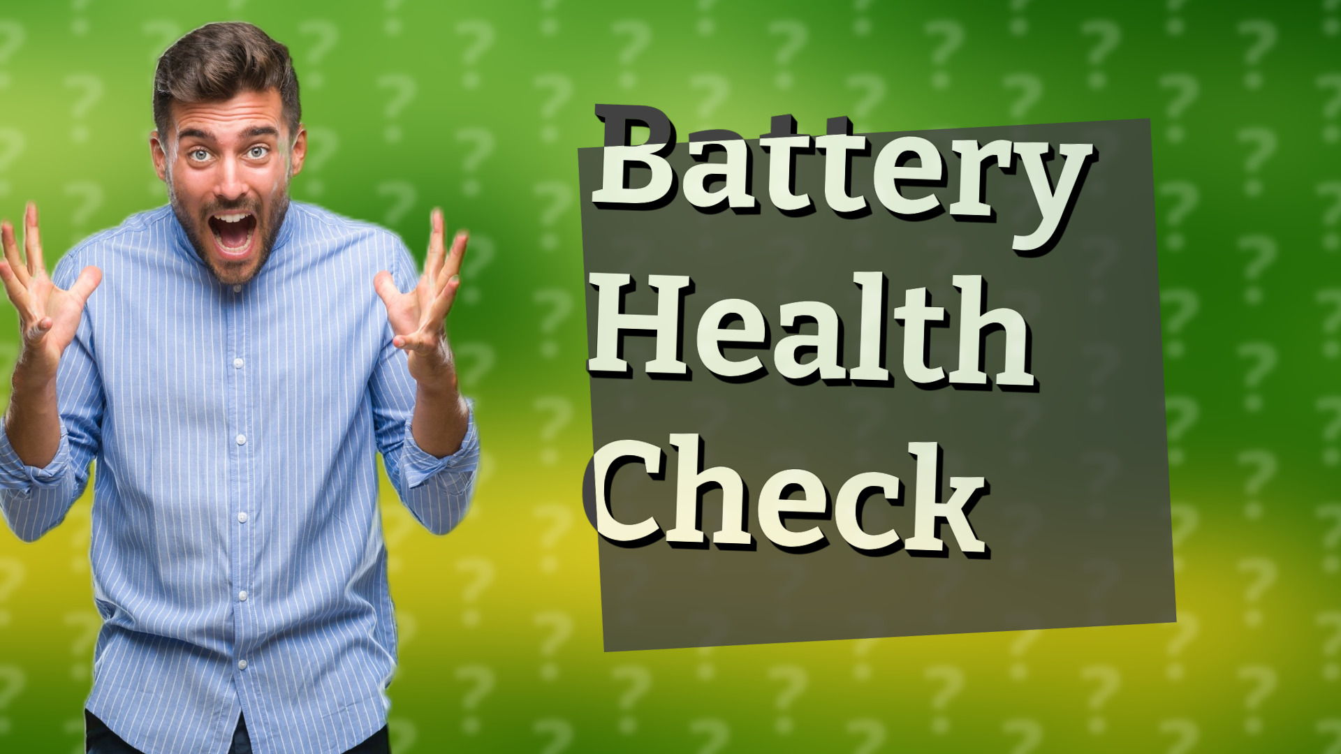 Battery Health Check