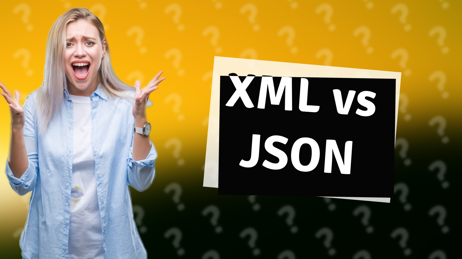 XML vs JSON