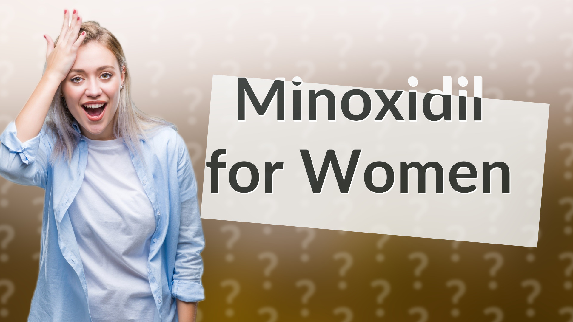 Minoxidil for Women