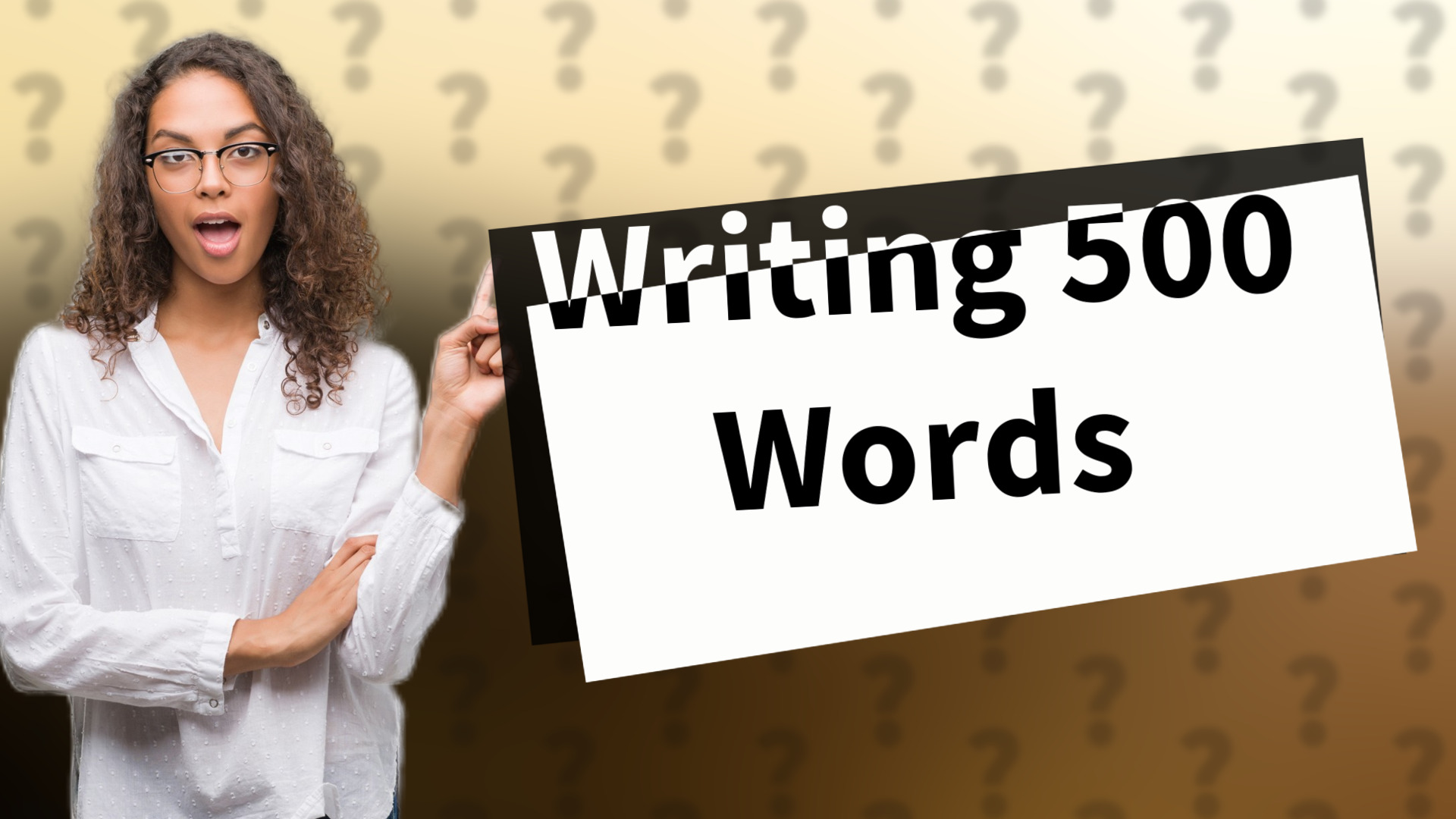 Writing 500 Words