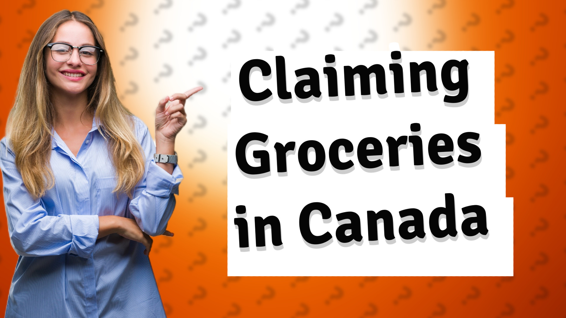 Claiming Groceries in Canada