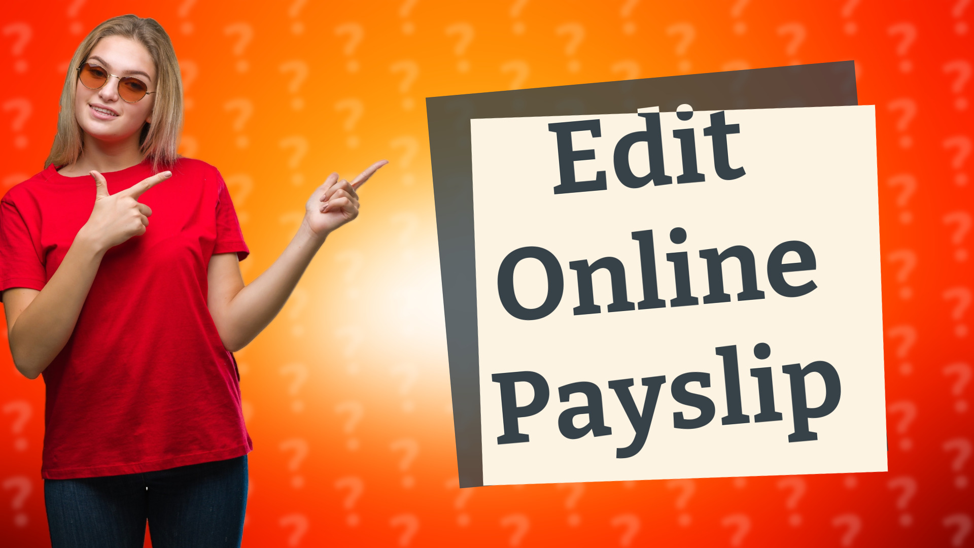 Edit Online Payslip